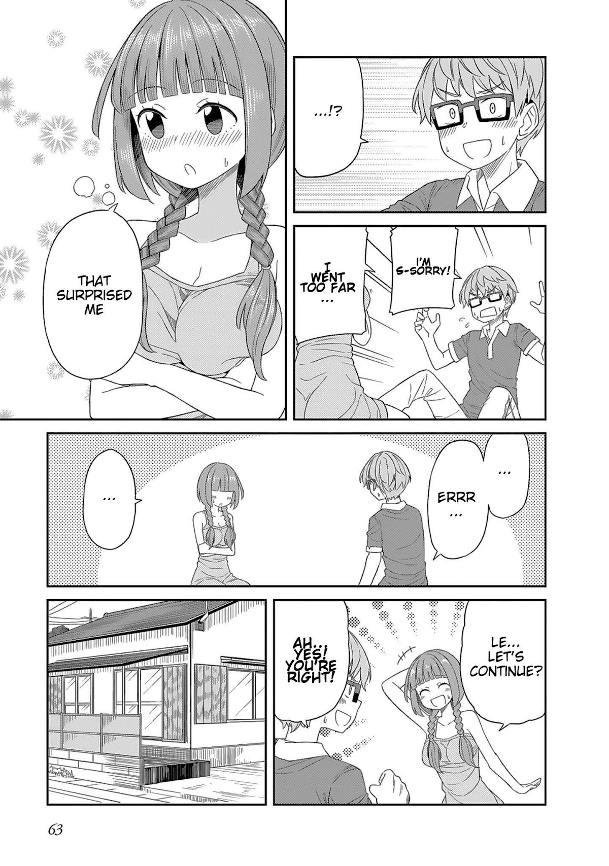Hinomoto Sanshimai wa Kamatte Hoshii Chapter 5 page 9 - Chapter 5: Melting Holiday