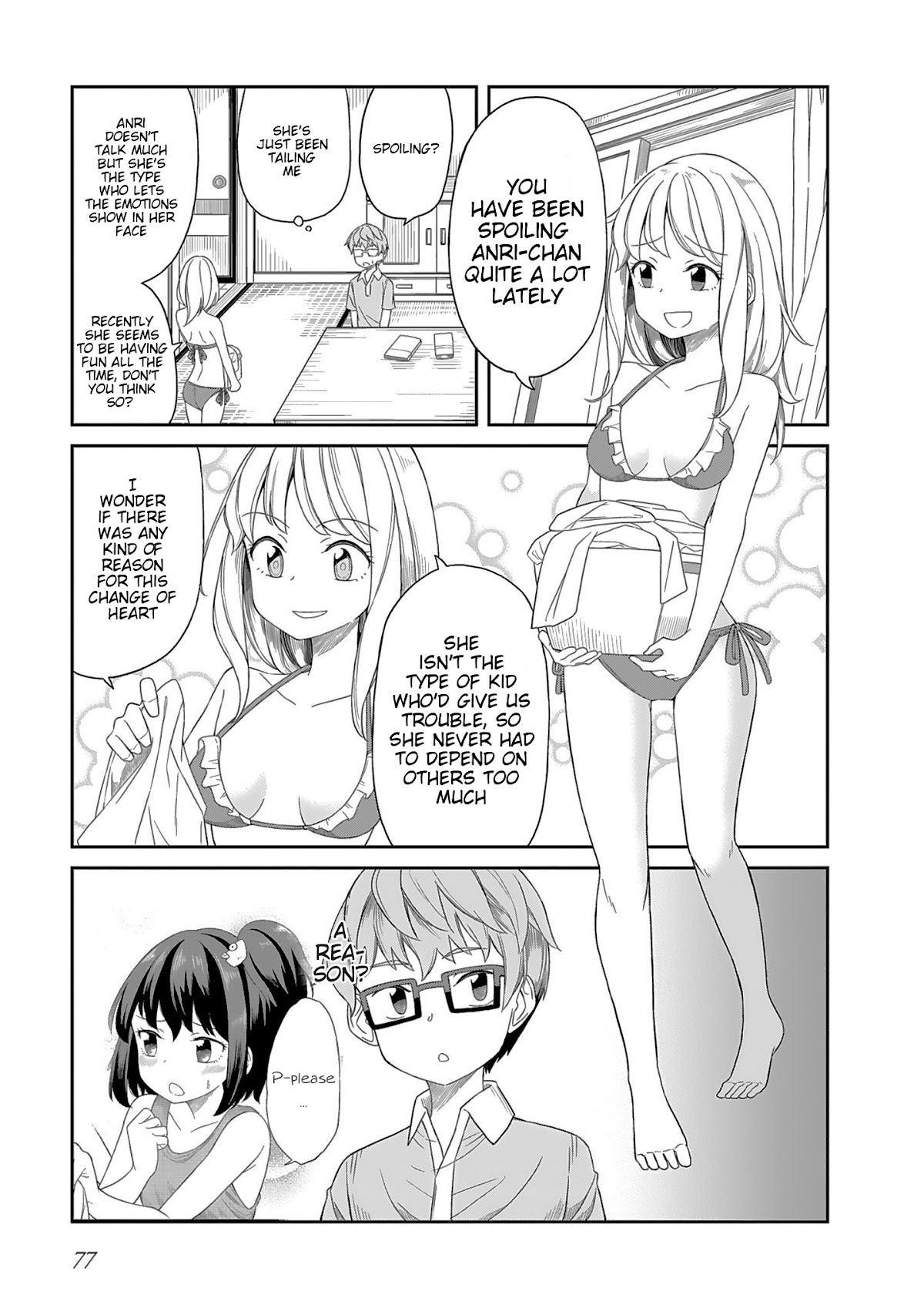 Hinomoto Sanshimai wa Kamatte Hoshii Chapter 6 page 11 - Chapter 6: Chameleon Girl