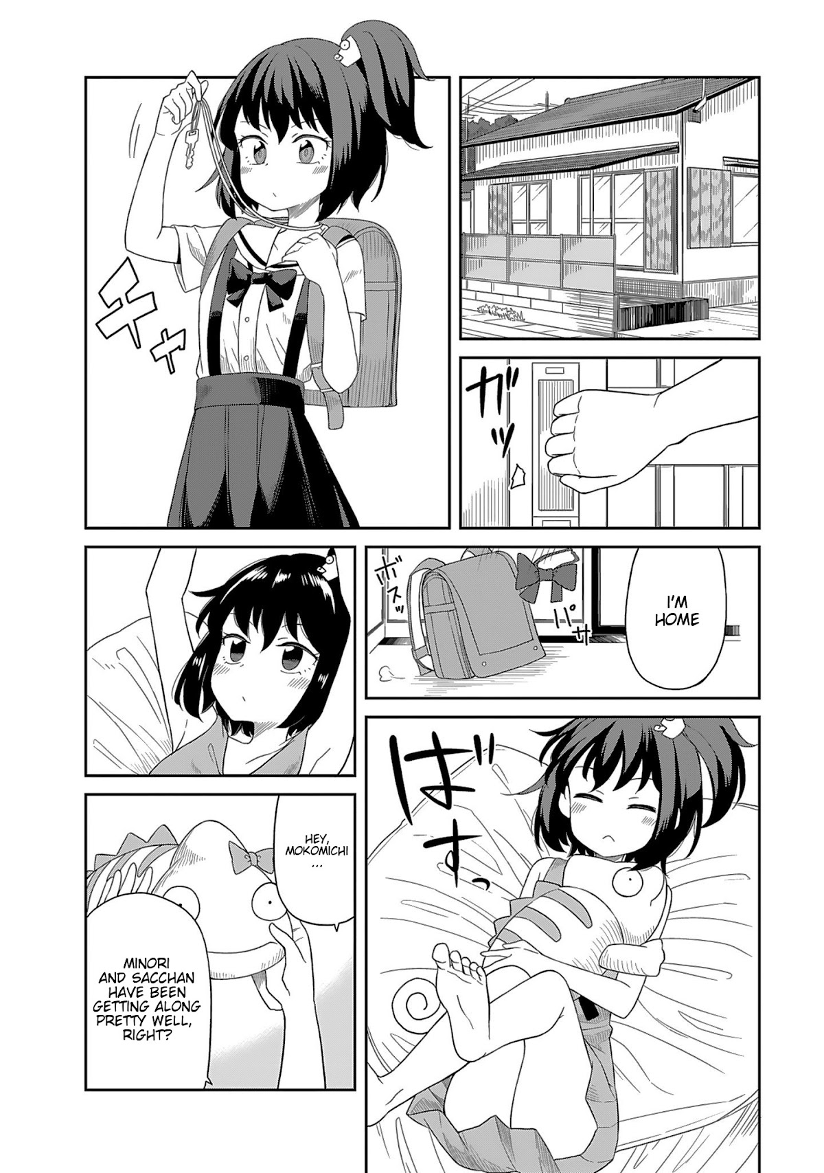 Hinomoto Sanshimai wa Kamatte Hoshii Chapter 6 page 2 - Chapter 6: Chameleon Girl