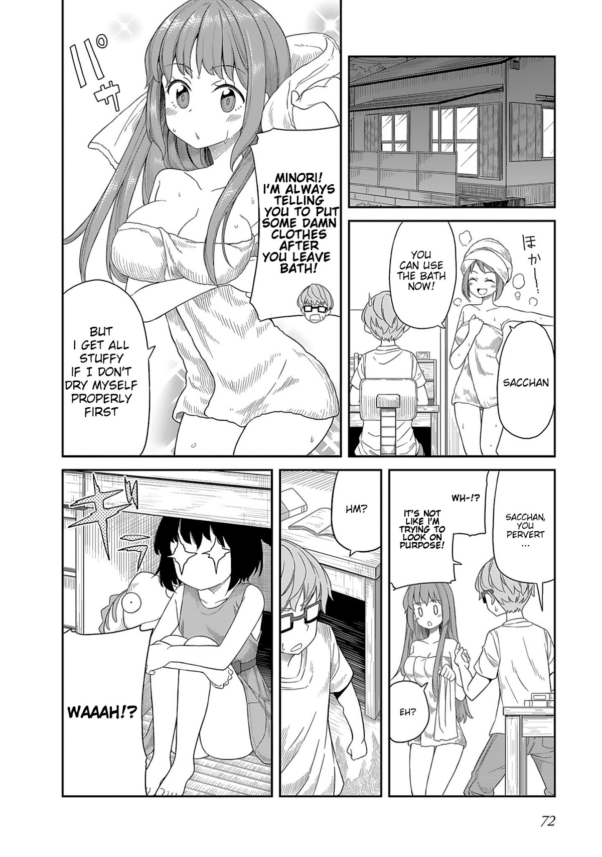 Hinomoto Sanshimai wa Kamatte Hoshii Chapter 6 page 6 - Chapter 6: Chameleon Girl