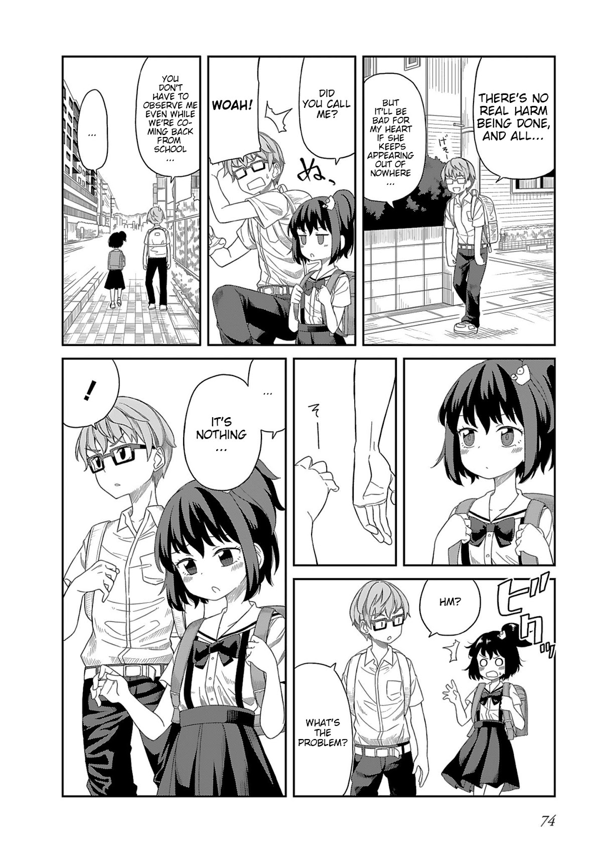 Hinomoto Sanshimai wa Kamatte Hoshii Chapter 6 page 8 - Chapter 6: Chameleon Girl