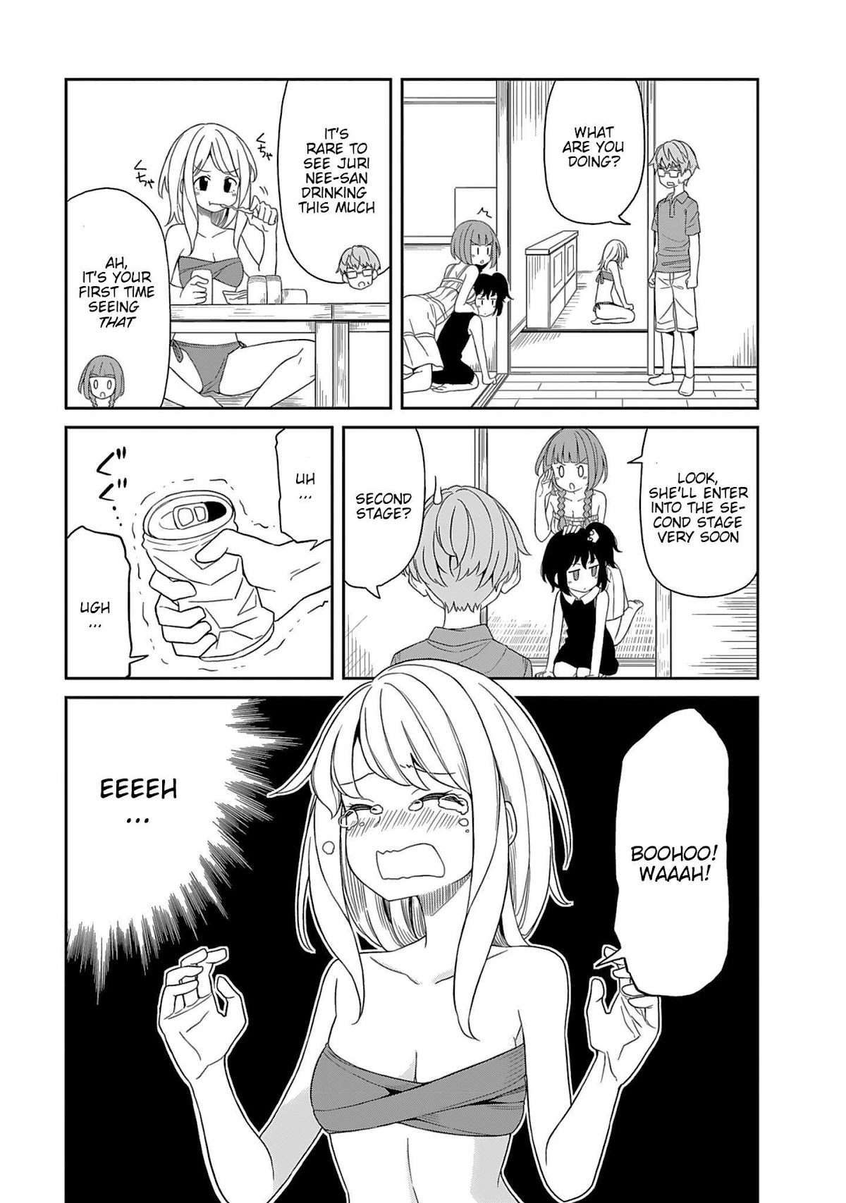 Hinomoto Sanshimai wa Kamatte Hoshii Chapter 7 page 3 - Chapter 7: Elderly Elegy