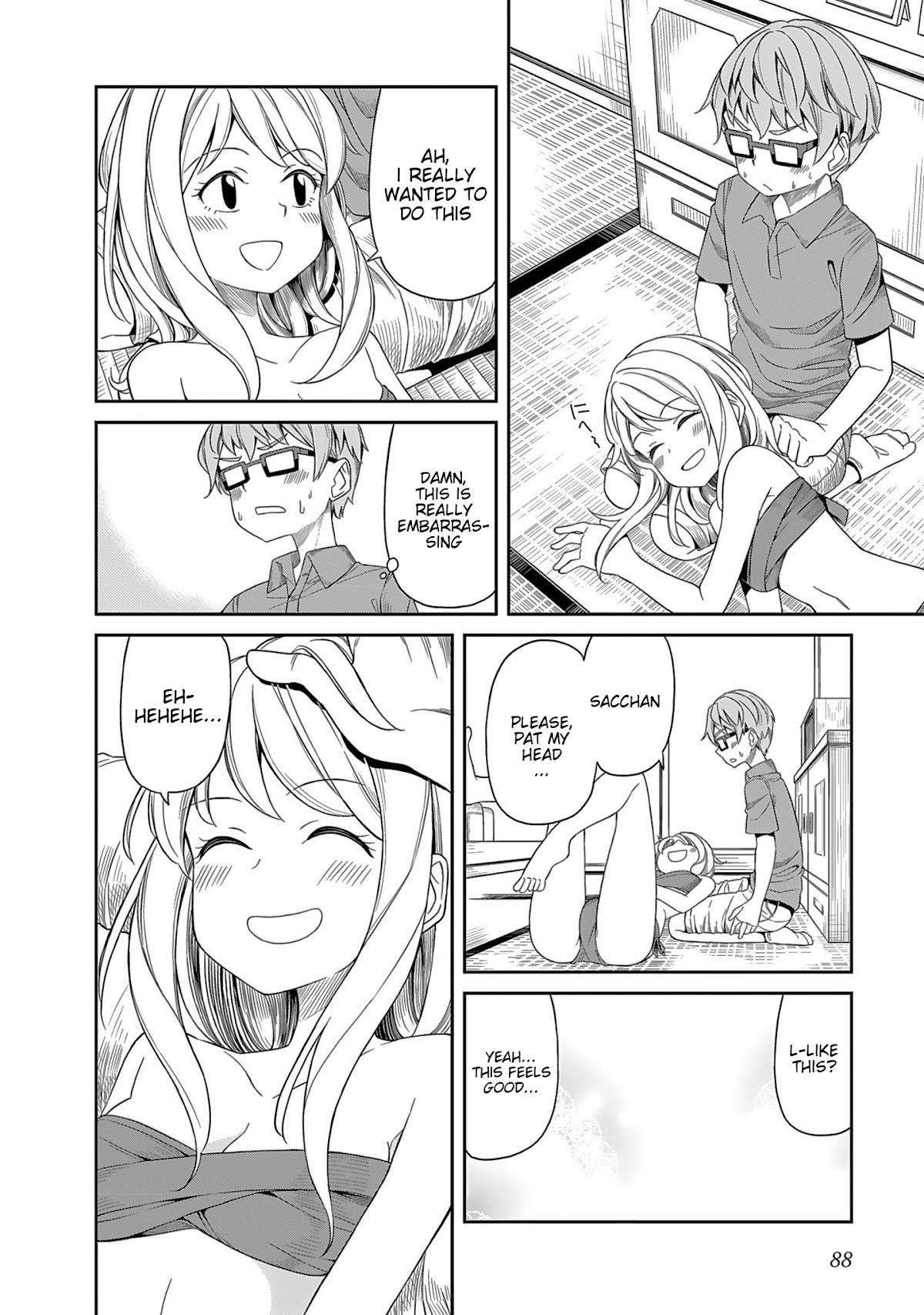 Hinomoto Sanshimai wa Kamatte Hoshii Chapter 7 page 8 - Chapter 7: Elderly Elegy