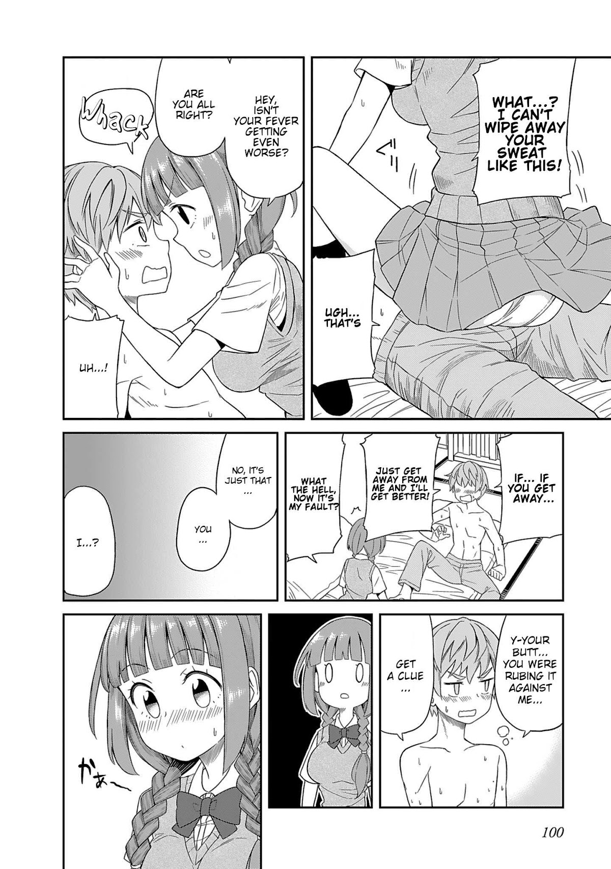 Hinomoto Sanshimai wa Kamatte Hoshii Chapter 8 page 8 - Chapter 8: Cold Catching Shuffle