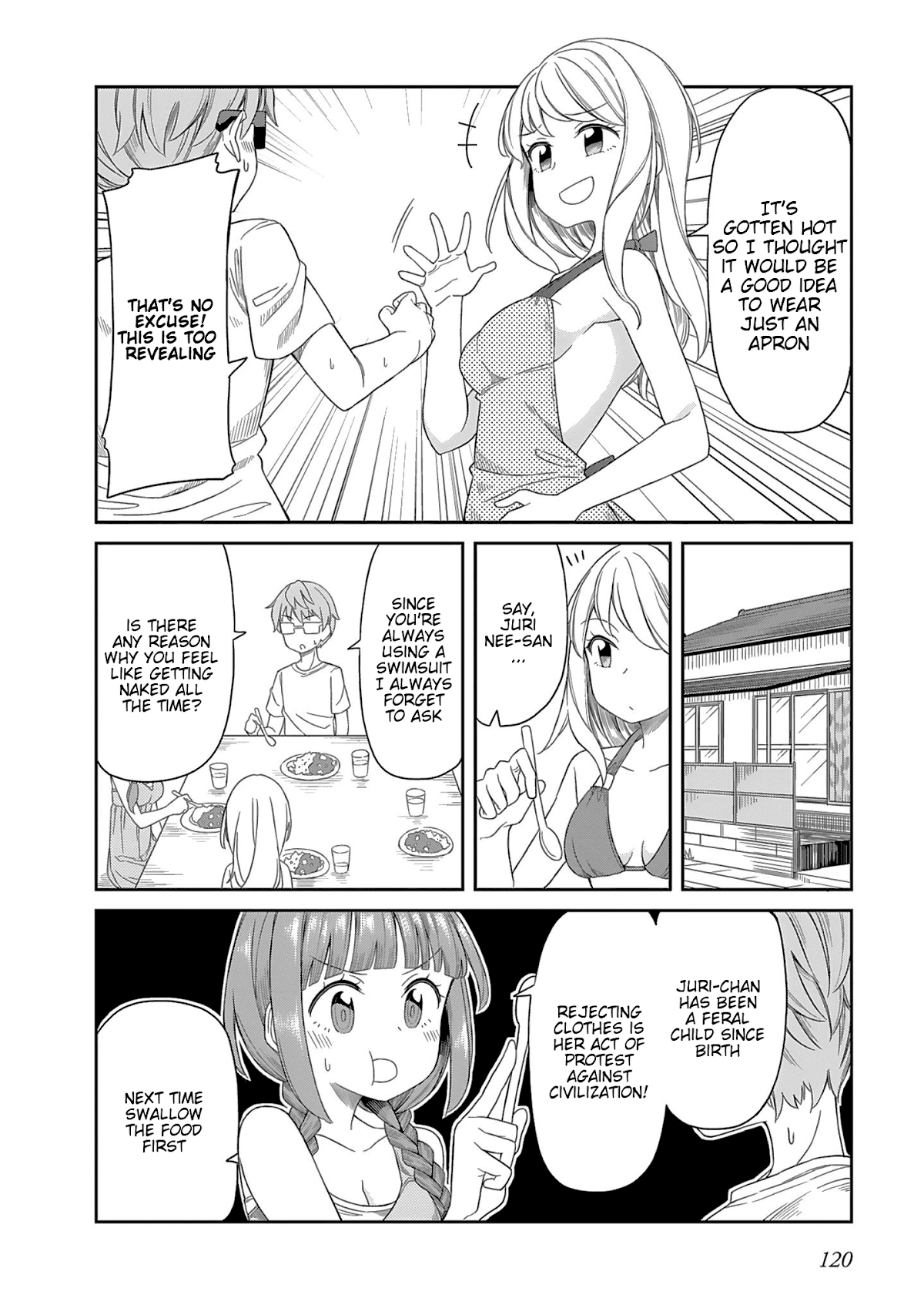 Hinomoto Sanshimai wa Kamatte Hoshii Chapter 9.1 page 2 - Chapter 9.1: Good Day, Good Night