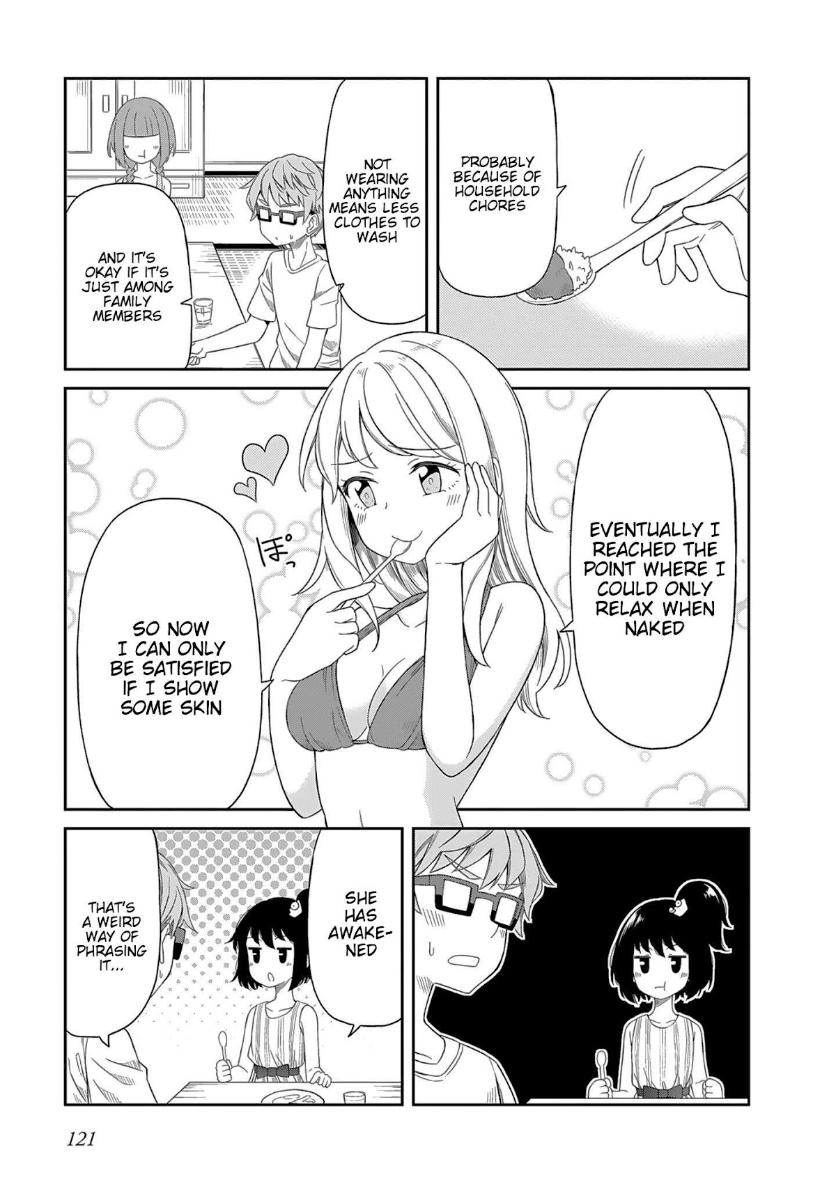 Hinomoto Sanshimai wa Kamatte Hoshii Chapter 9.1 page 3 - Chapter 9.1: Good Day, Good Night