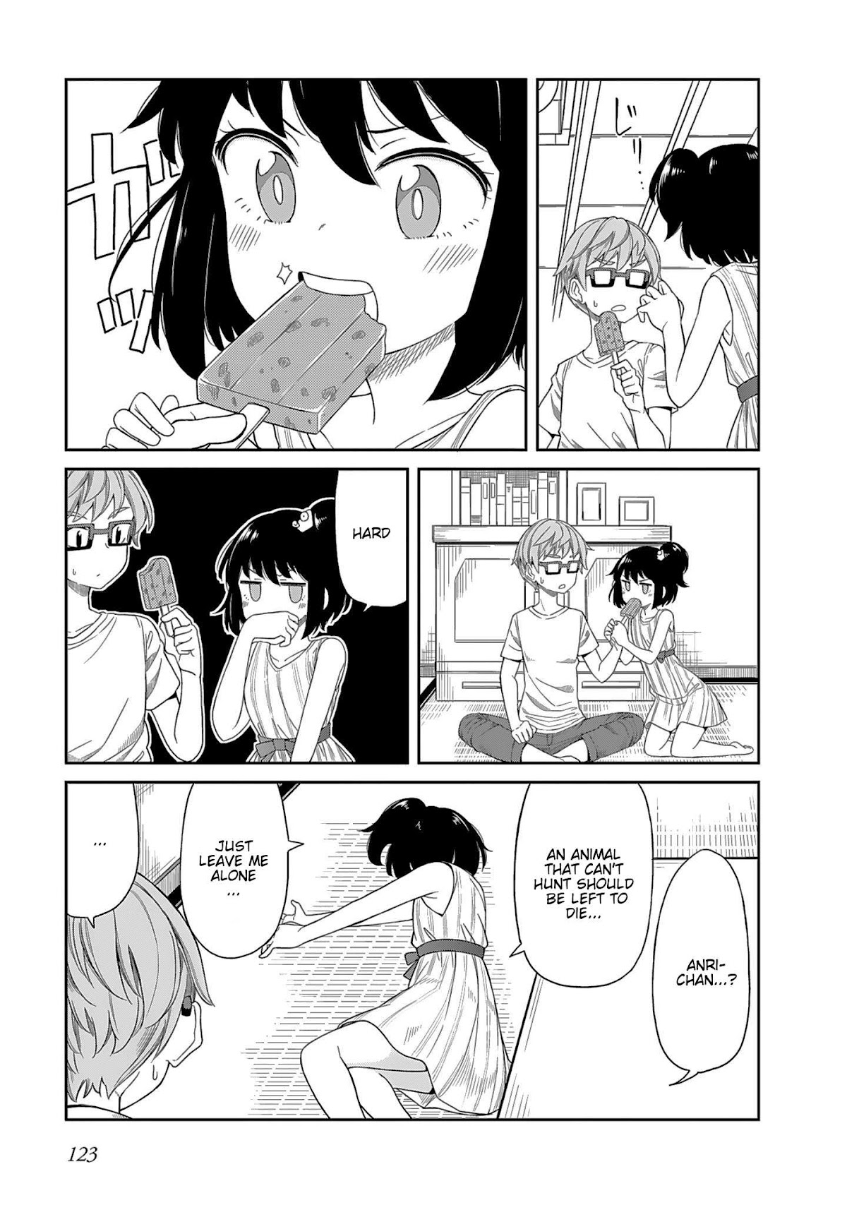 Hinomoto Sanshimai wa Kamatte Hoshii Chapter 9.1 page 5 - Chapter 9.1: Good Day, Good Night