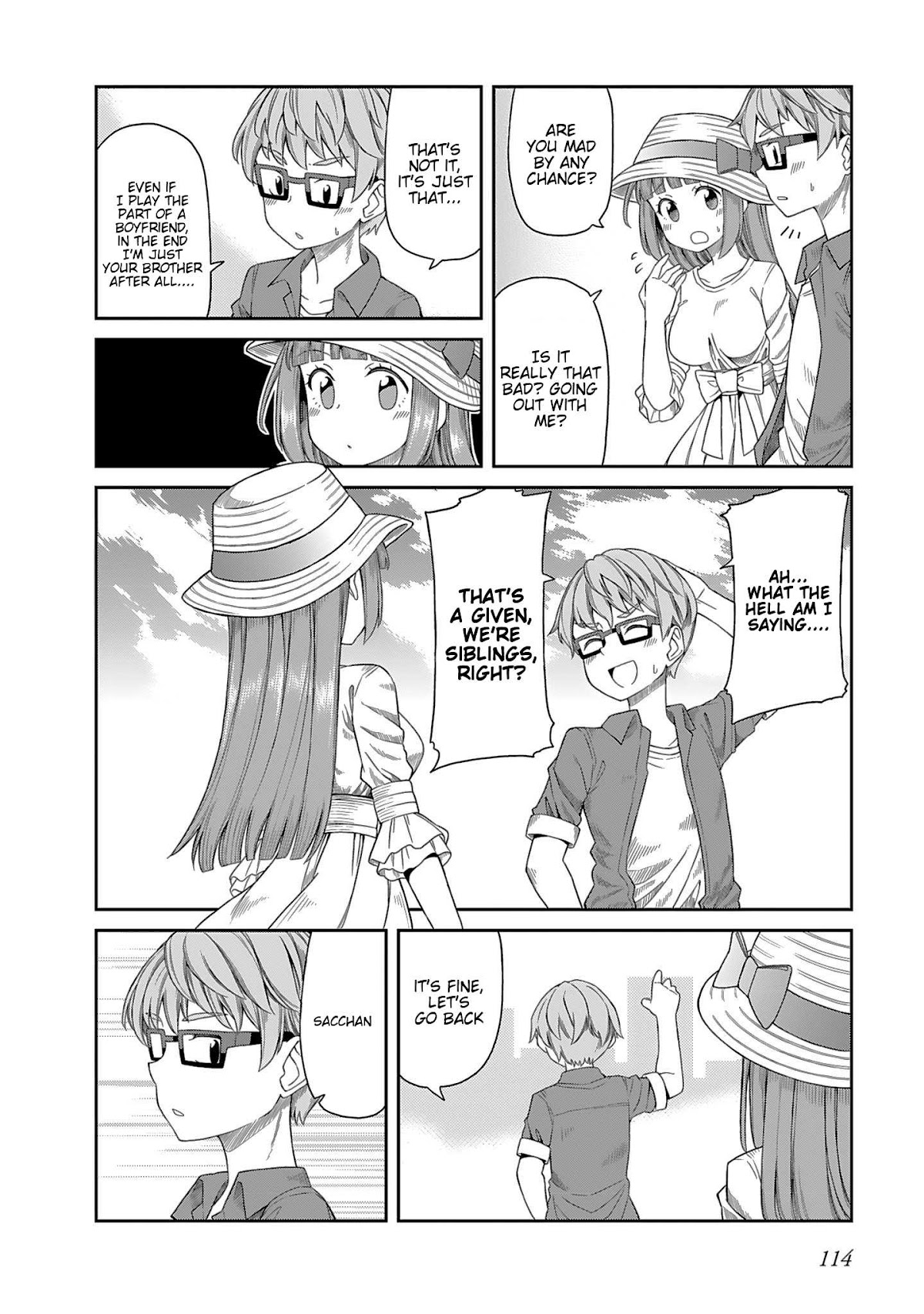 Hinomoto Sanshimai wa Kamatte Hoshii Chapter 9 page 10 - Chapter 9: Sunday Girl