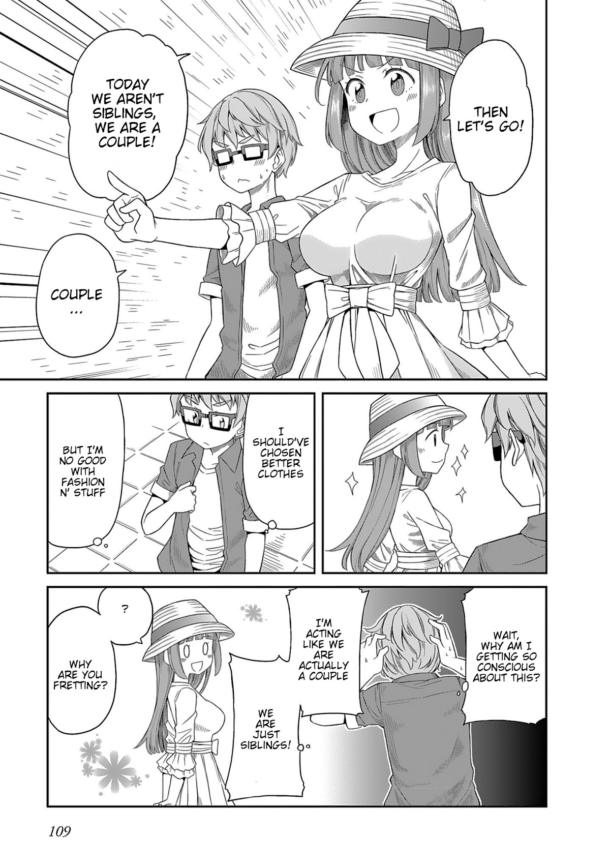 Hinomoto Sanshimai wa Kamatte Hoshii Chapter 9 page 5 - Chapter 9: Sunday Girl