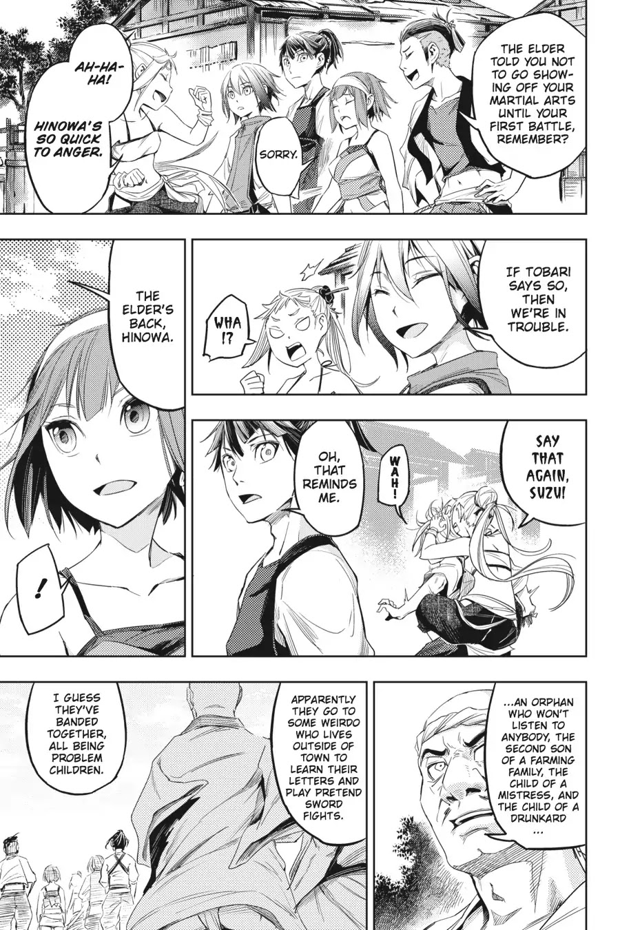 Hinowa ga Yuku Chapter 3 page 8 - Chapter 3