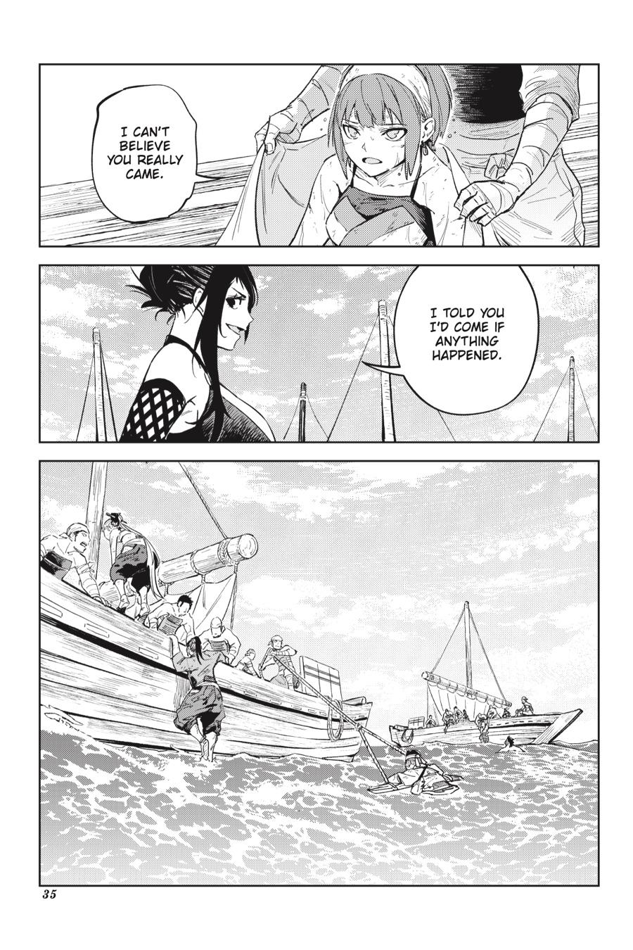 Hinowa ga Yuku Chapter 36 page 35 - Chapter 36