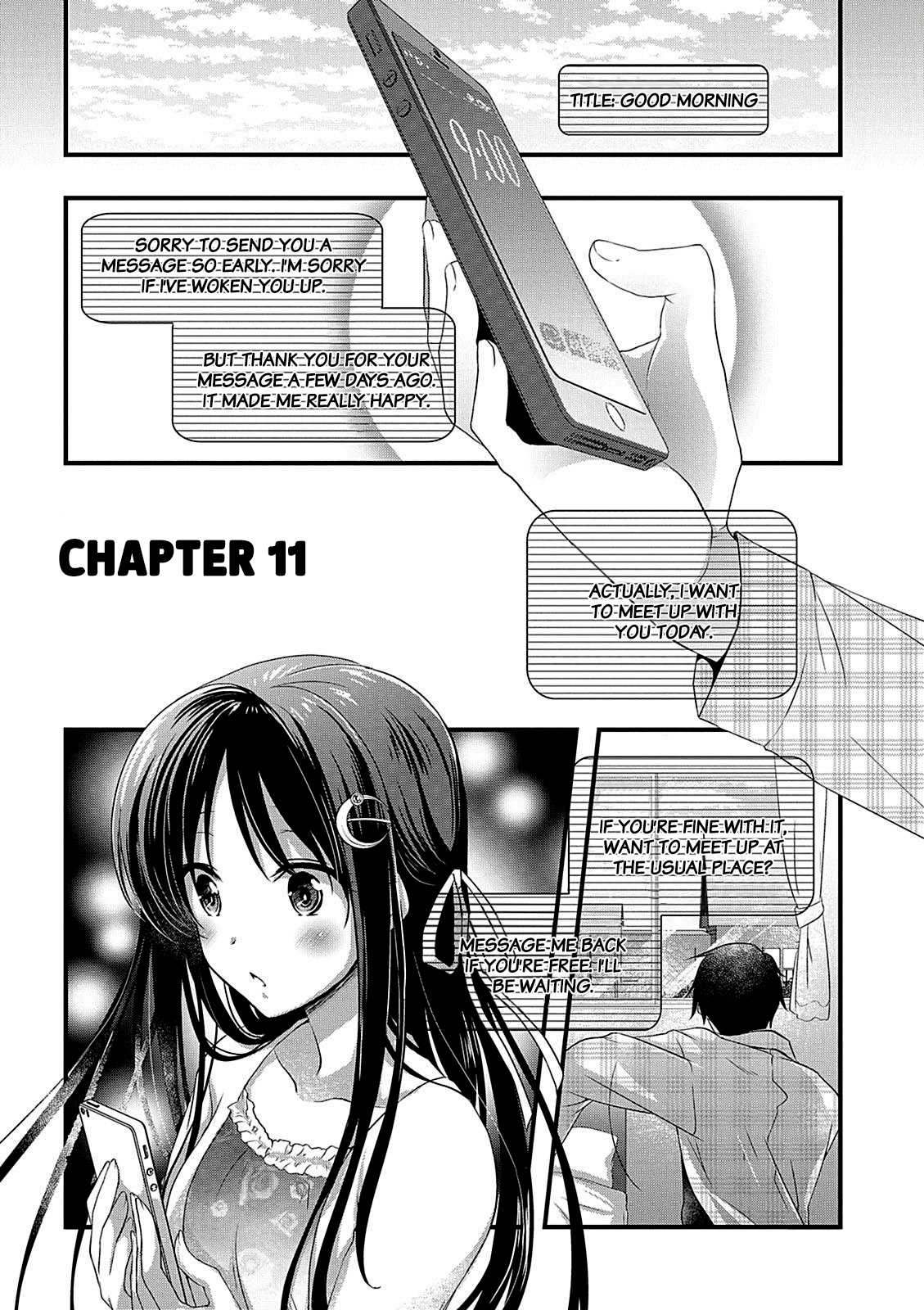 Hiota no Kanojo ga Ore no Motteru Eroge ni Kyoumi Shinshin Nanda ga...... Chapter 11 page 1 - Chapter 11