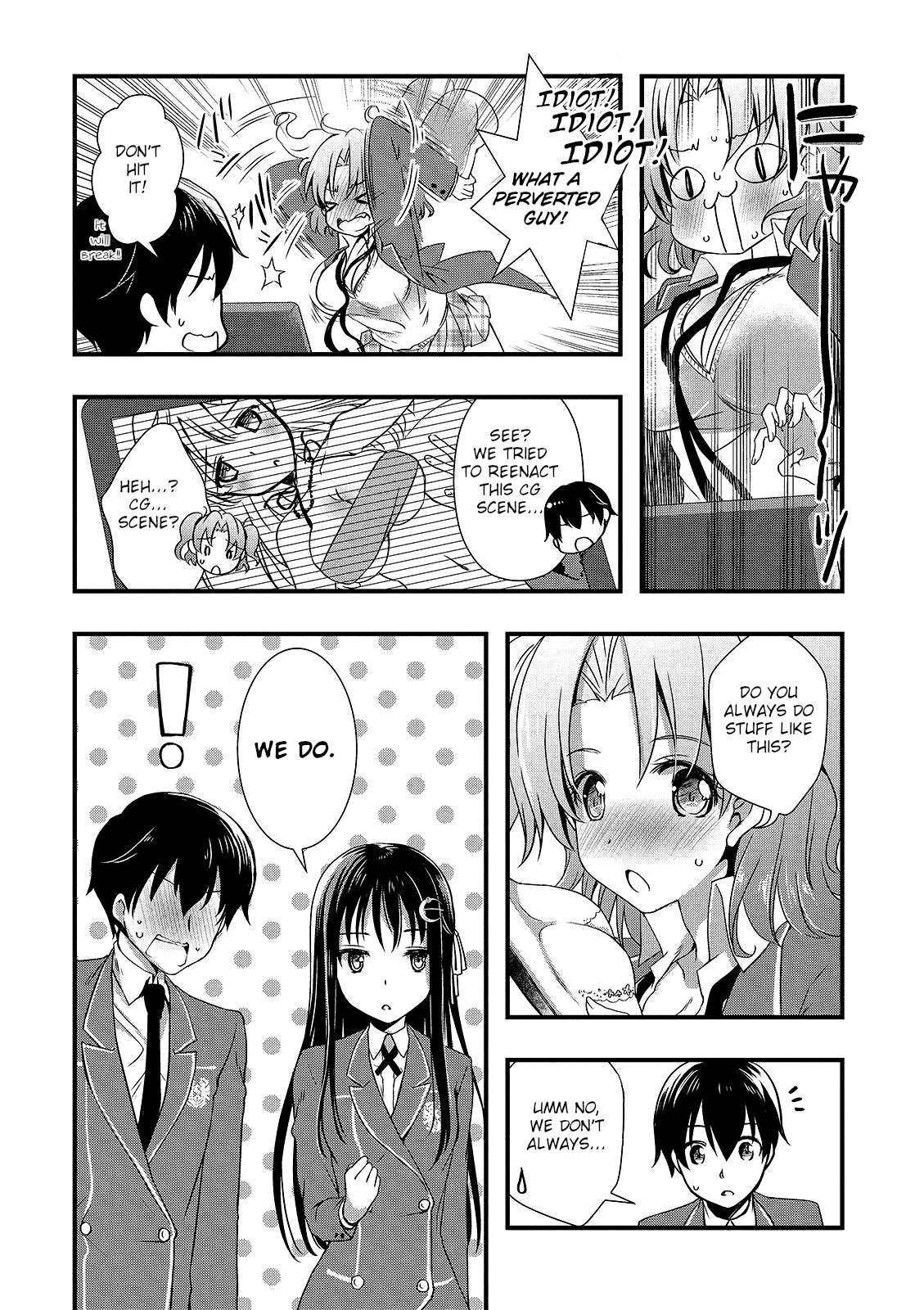 Hiota no Kanojo ga Ore no Motteru Eroge ni Kyoumi Shinshin Nanda ga...... Chapter 14 page 17 - Chapter 14
