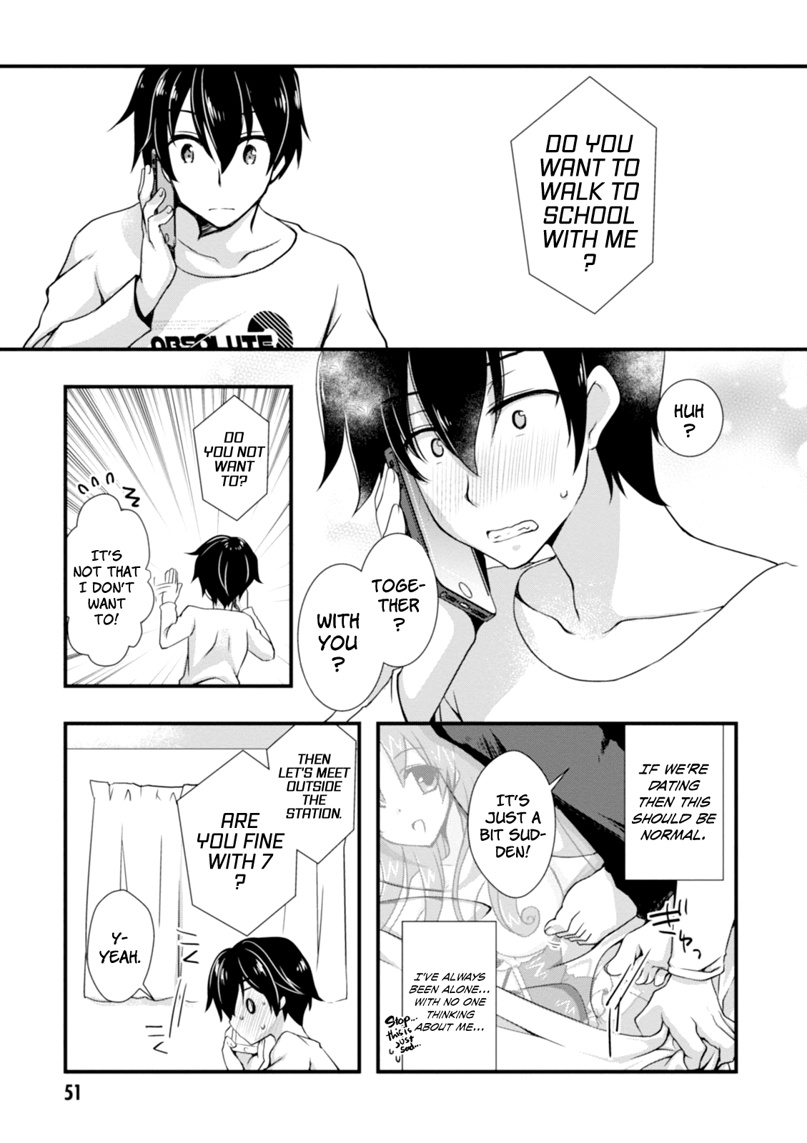 Hiota no Kanojo ga Ore no Motteru Eroge ni Kyoumi Shinshin Nanda ga...... Chapter 2 page 9 - Chapter 2: Chapter 2