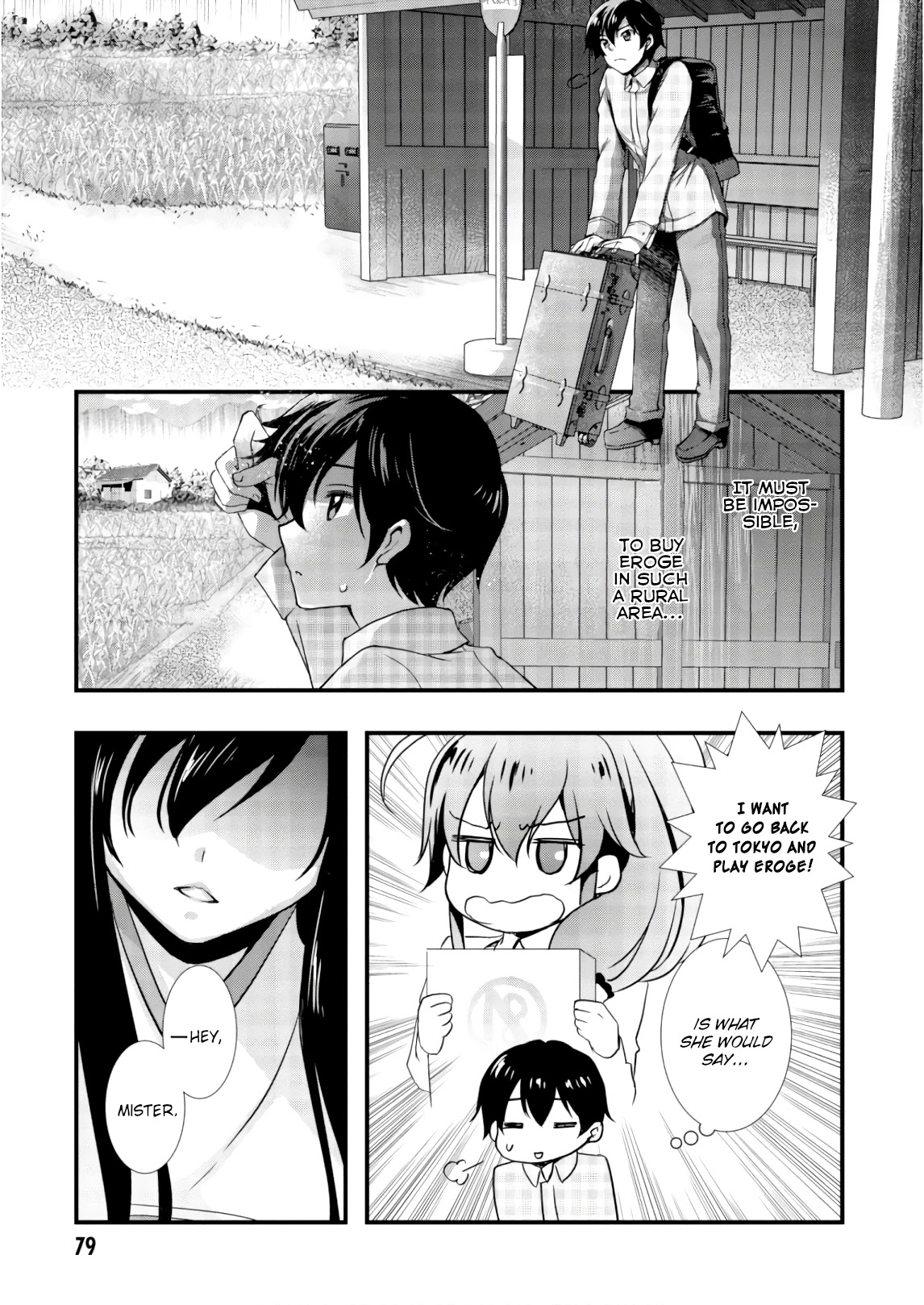 Hiota no Kanojo ga Ore no Motteru Eroge ni Kyoumi Shinshin Nanda ga...... Chapter 25 page 11 - Chapter 25