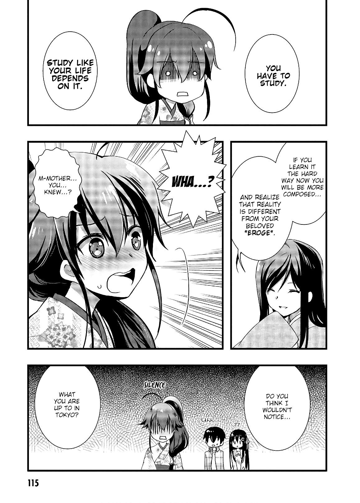 Hiota no Kanojo ga Ore no Motteru Eroge ni Kyoumi Shinshin Nanda ga...... Chapter 32 page 9 - Chapter 32