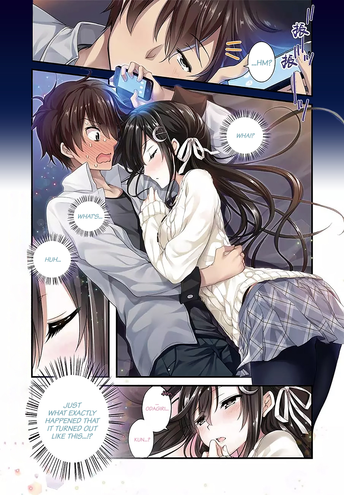Hiota no Kanojo ga Ore no Motteru Eroge ni Kyoumi Shinshin Nanda ga...... Chapter 6 page 1 - Chapter 6