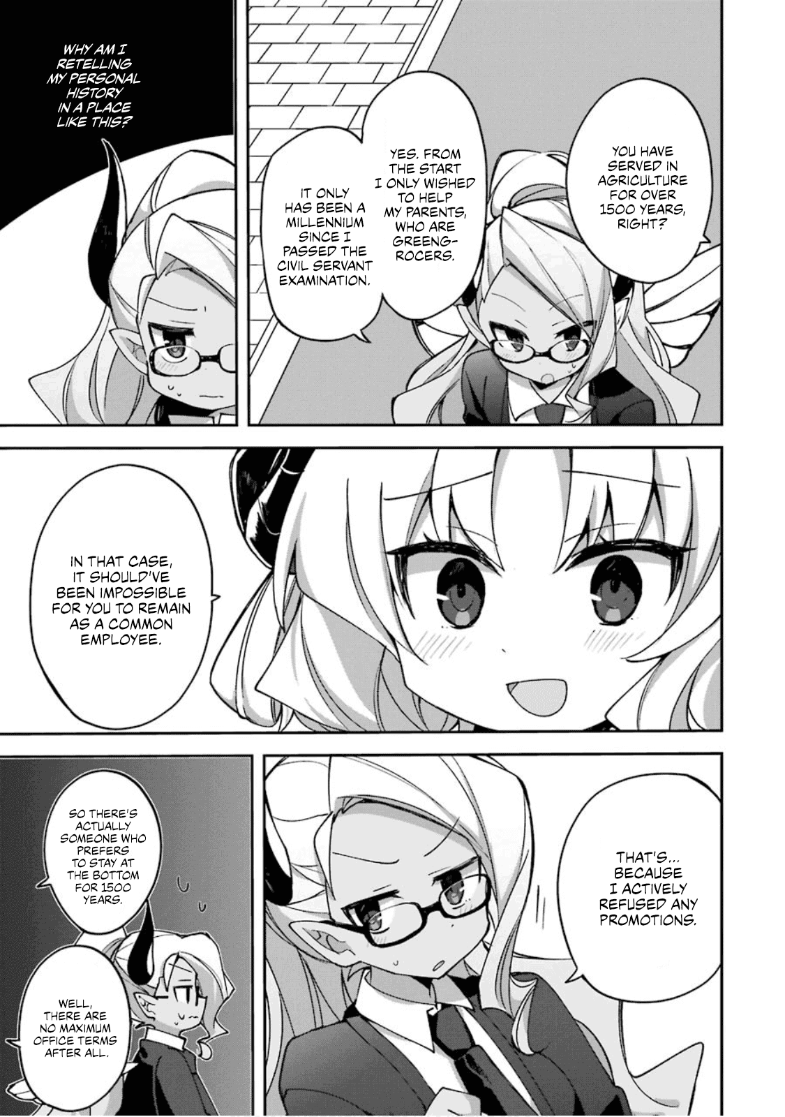 Hira yakunin yatte 1500-nen, maou no chikara de daijin ni sa re chaimashita Chapter 1 page 18 - Chapter 1: From the Bottom of the Ladder to a Minister.