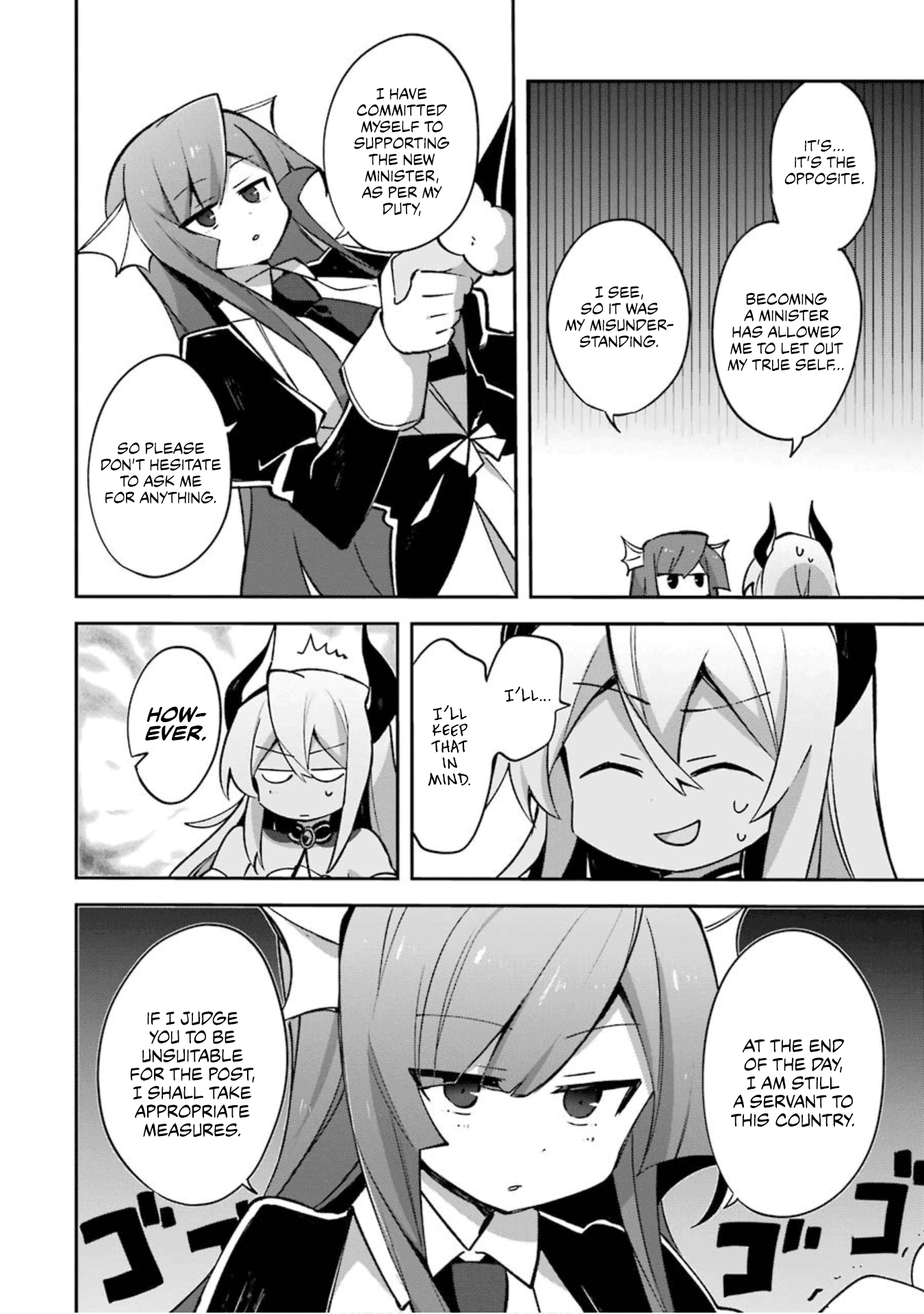 Hira yakunin yatte 1500-nen, maou no chikara de daijin ni sa re chaimashita Chapter 2 page 11 - Chapter 2: It Is Difficult to Communicate With Your Subordinates.