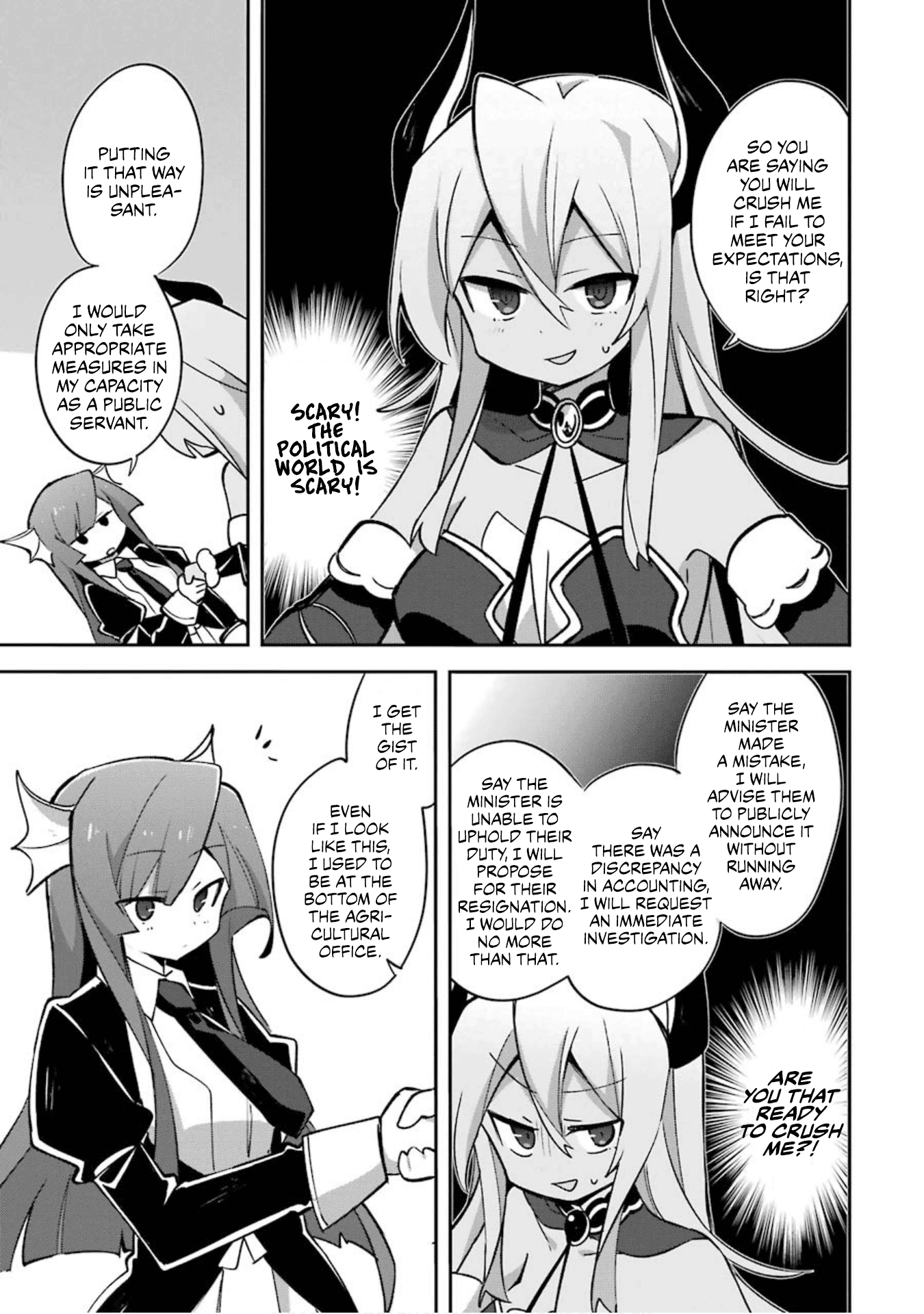 Hira yakunin yatte 1500-nen, maou no chikara de daijin ni sa re chaimashita Chapter 2 page 12 - Chapter 2: It Is Difficult to Communicate With Your Subordinates.