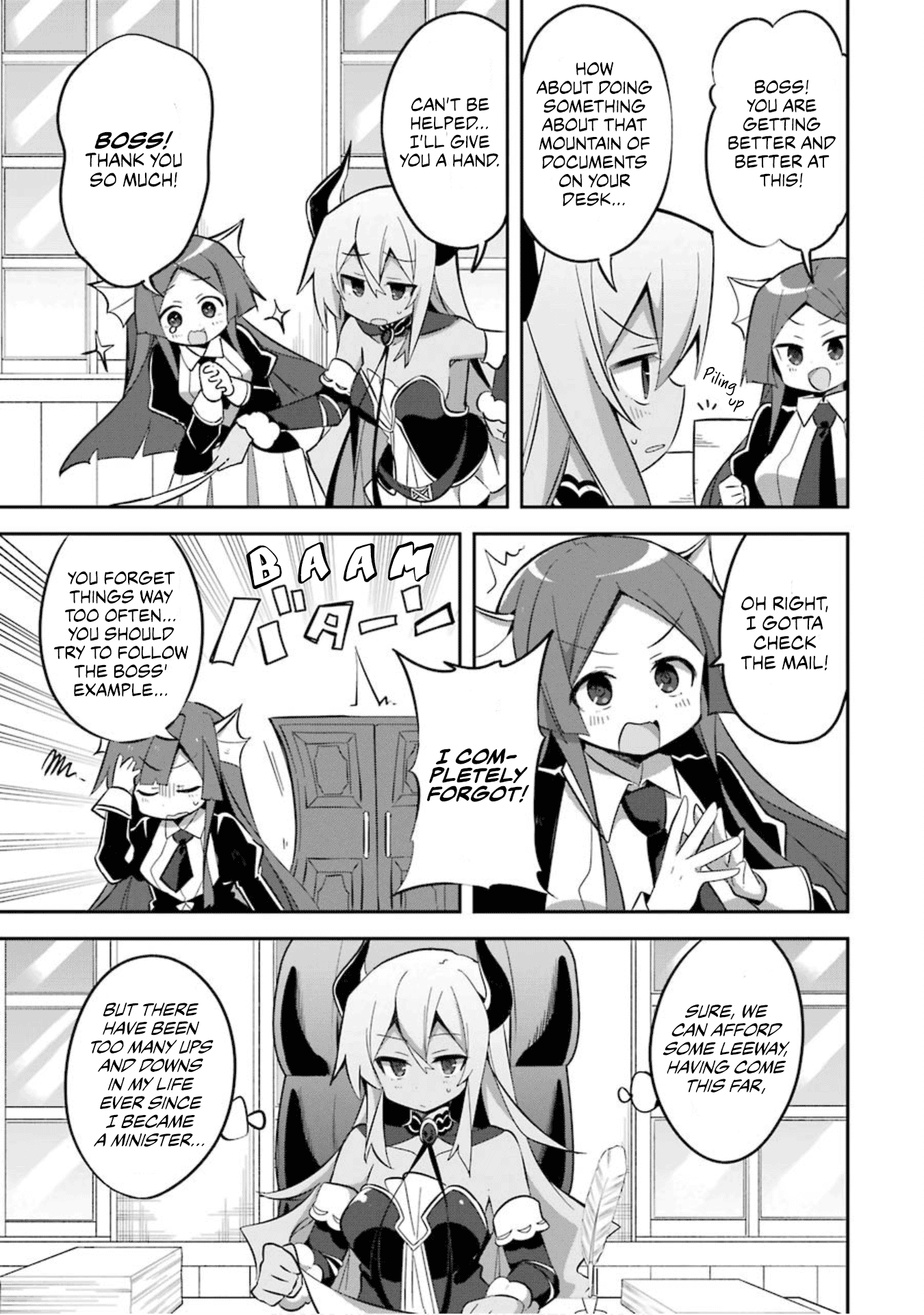 Hira yakunin yatte 1500-nen, maou no chikara de daijin ni sa re chaimashita Chapter 3 page 4 - Chapter 3: My Parents are Coming to Visit