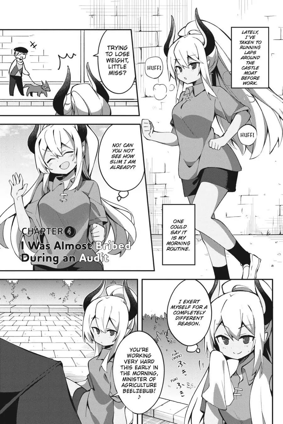 Hira yakunin yatte 1500-nen, maou no chikara de daijin ni sa re chaimashita Chapter 4 page 1 - Chapter 4