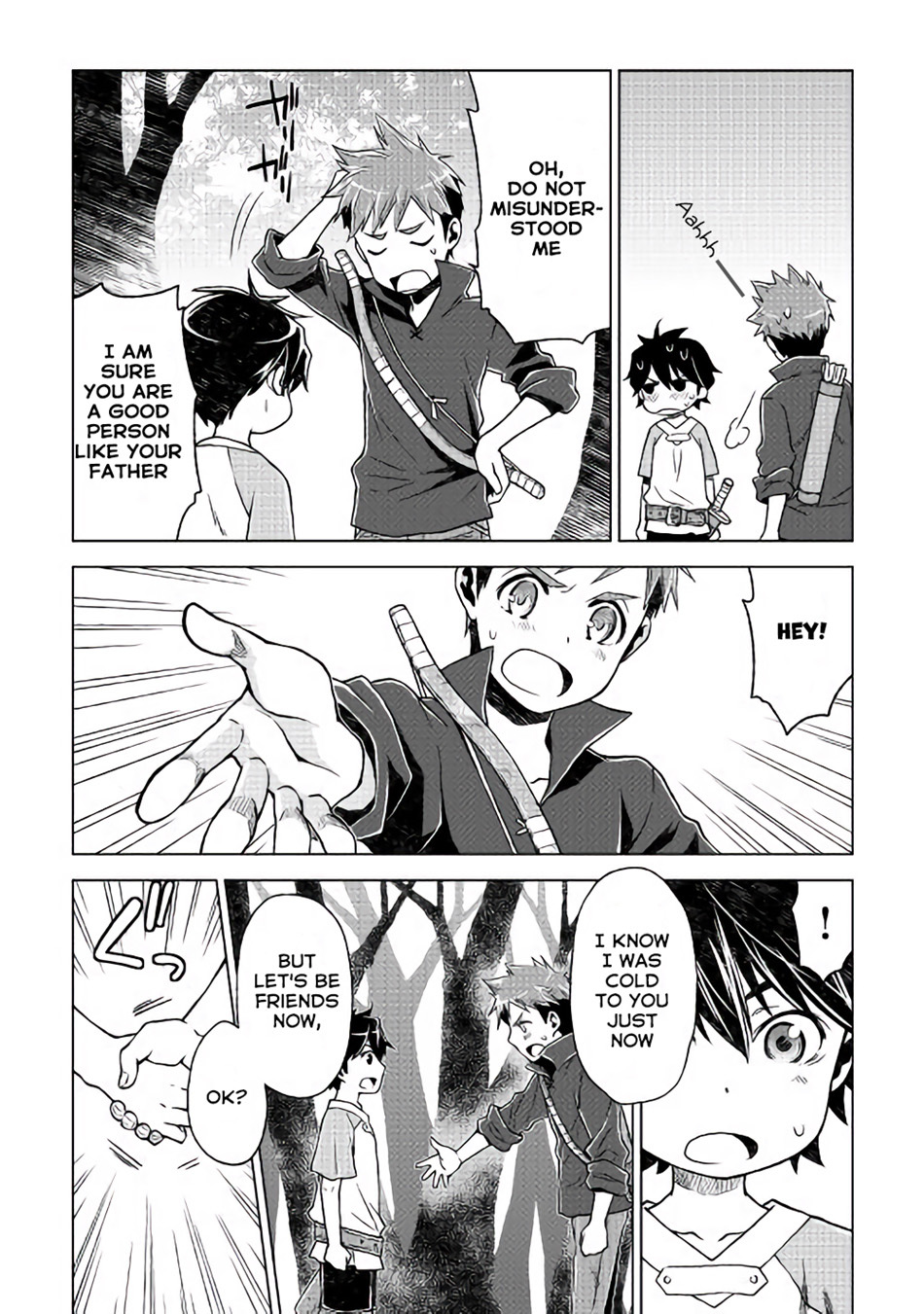 Hiraheishi wa Kako o Yumemiru Chapter 2 page 13 - Chapter 2: Father's Back