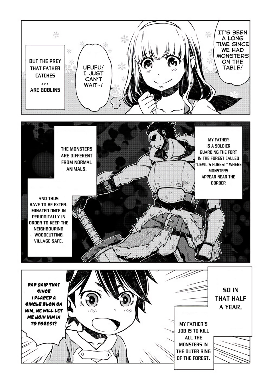 Hiraheishi wa Kako o Yumemiru Chapter 2 page 5 - Chapter 2: Father's Back