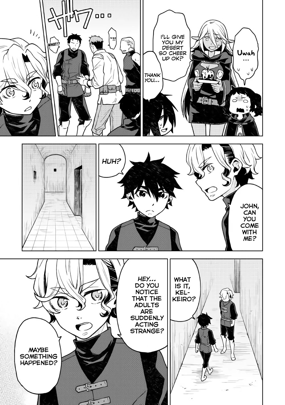 Hiraheishi wa Kako o Yumemiru Chapter 25 page 14 - Chapter 25: A Picnic in the Magical Forest