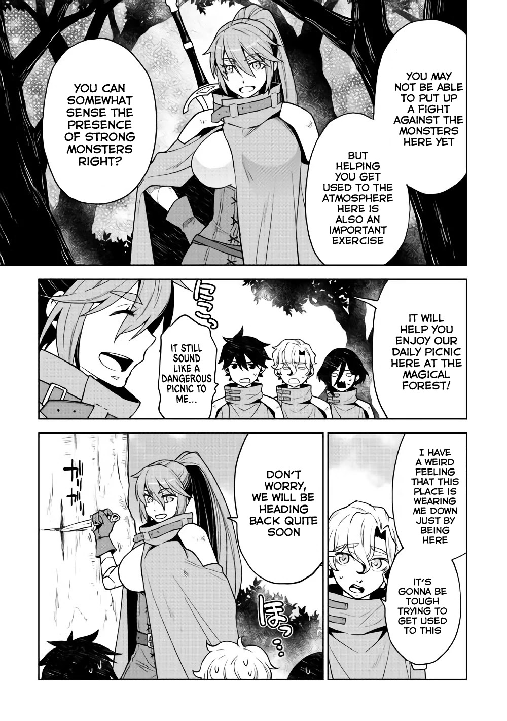 Hiraheishi wa Kako o Yumemiru Chapter 25 page 4 - Chapter 25: A Picnic in the Magical Forest