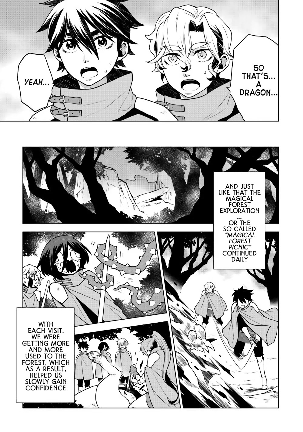 Hiraheishi wa Kako o Yumemiru Chapter 25 page 8 - Chapter 25: A Picnic in the Magical Forest