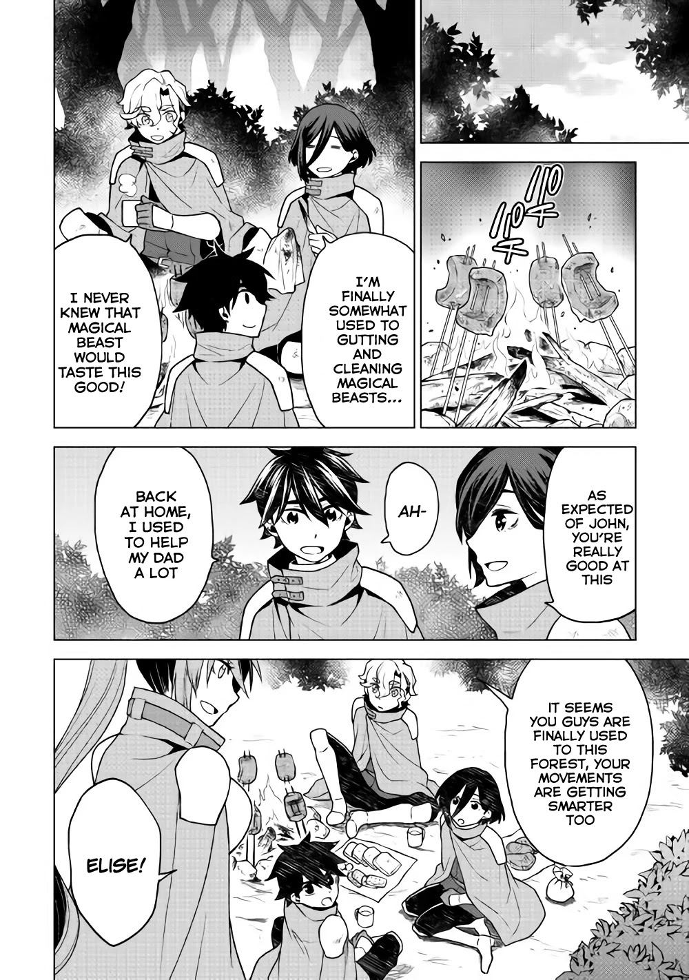 Hiraheishi wa Kako o Yumemiru Chapter 25 page 9 - Chapter 25: A Picnic in the Magical Forest