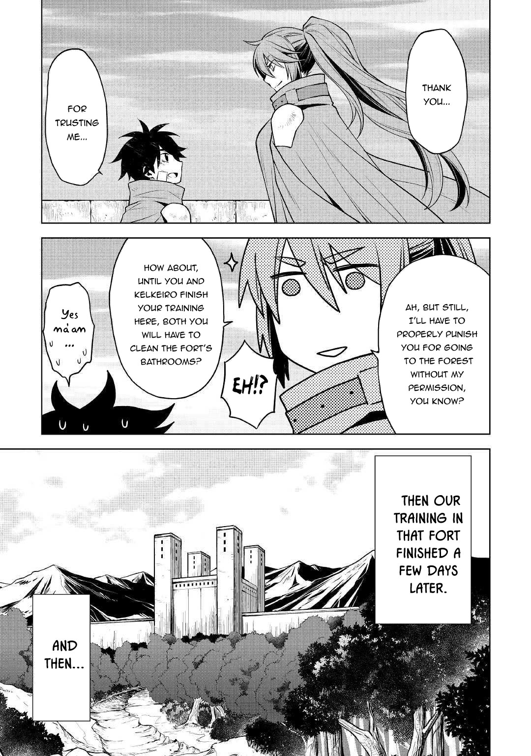 Hiraheishi wa Kako o Yumemiru Chapter 38 page 16 - Chapter 38: Return
