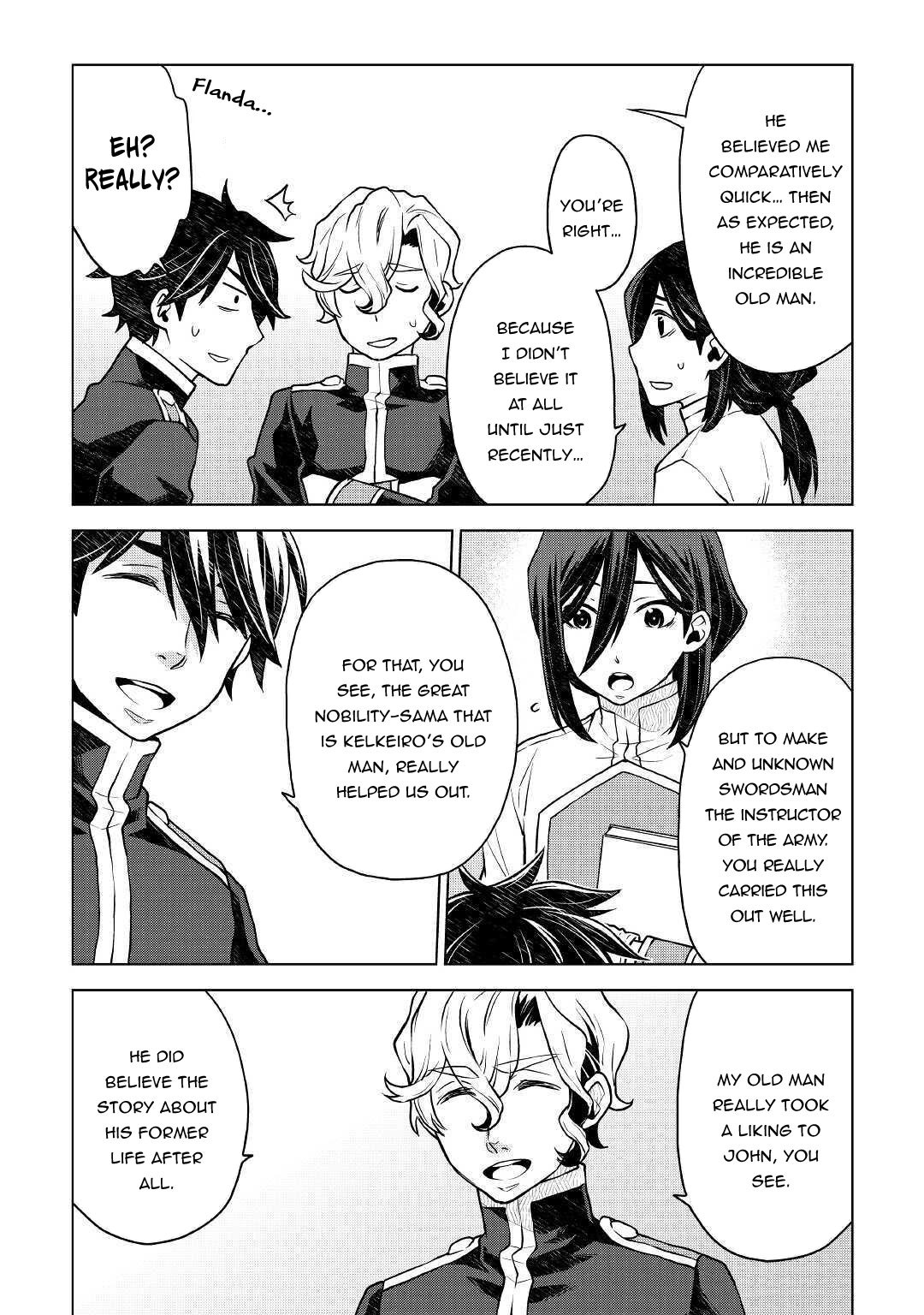 Hiraheishi wa Kako o Yumemiru Chapter 45 page 13 - Chapter 45: Approaching Darkness