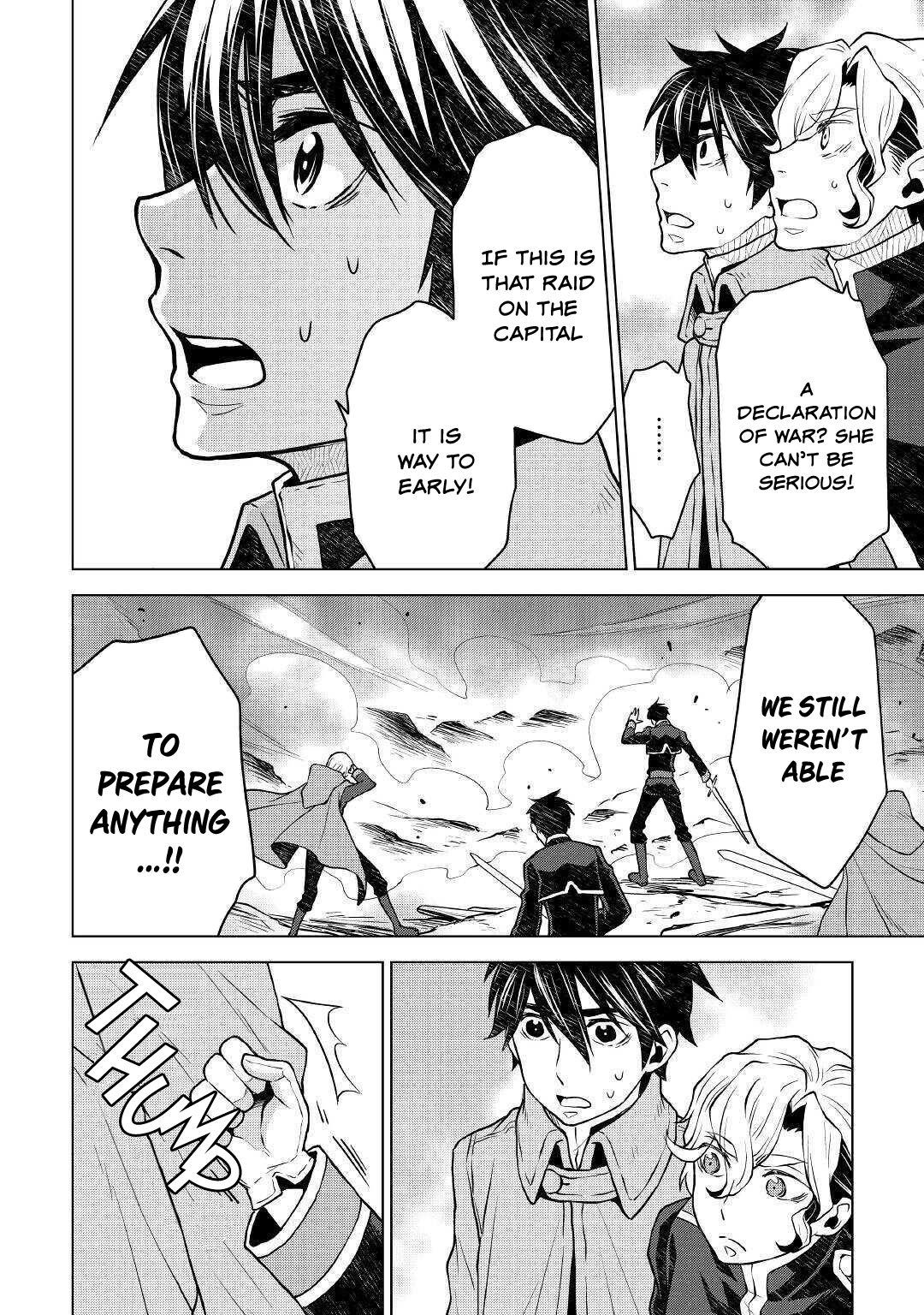 Hiraheishi wa Kako o Yumemiru Chapter 46 page 12 - Chapter 46: Smoke Signals of the Starting War