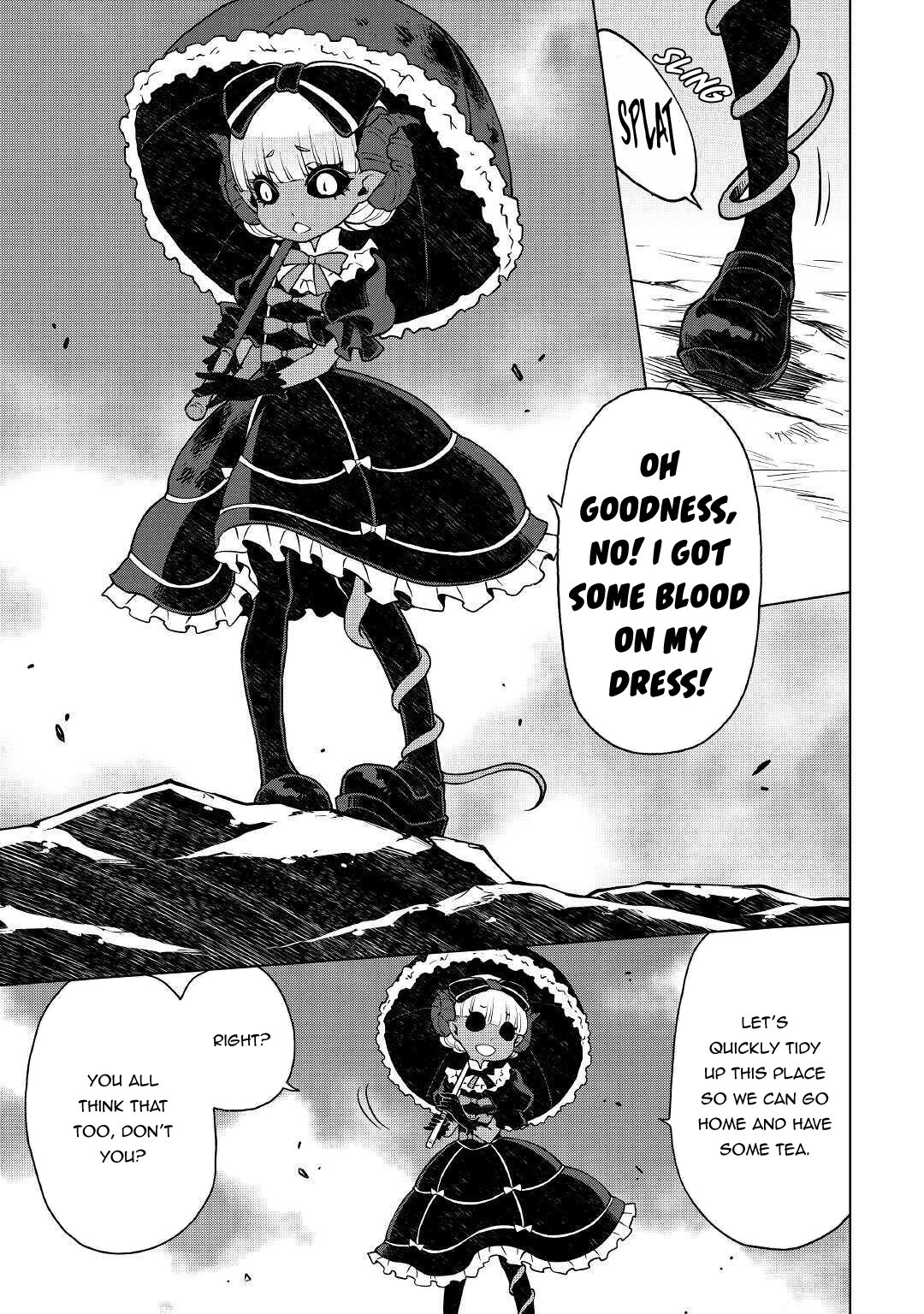 Hiraheishi wa Kako o Yumemiru Chapter 47 page 12 - Chapter 47: The Demon's Smile