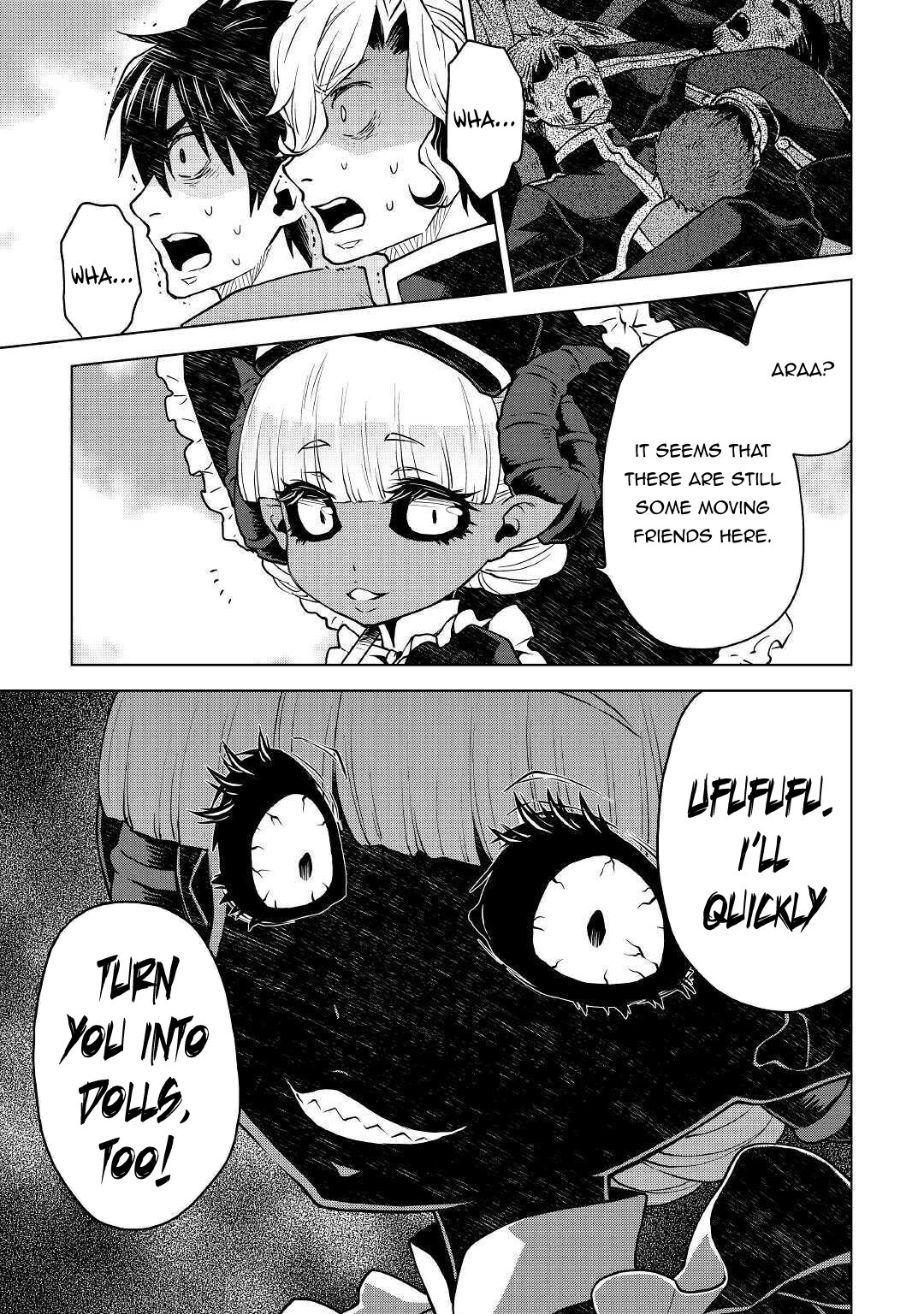 Hiraheishi wa Kako o Yumemiru Chapter 47 page 14 - Chapter 47: The Demon's Smile