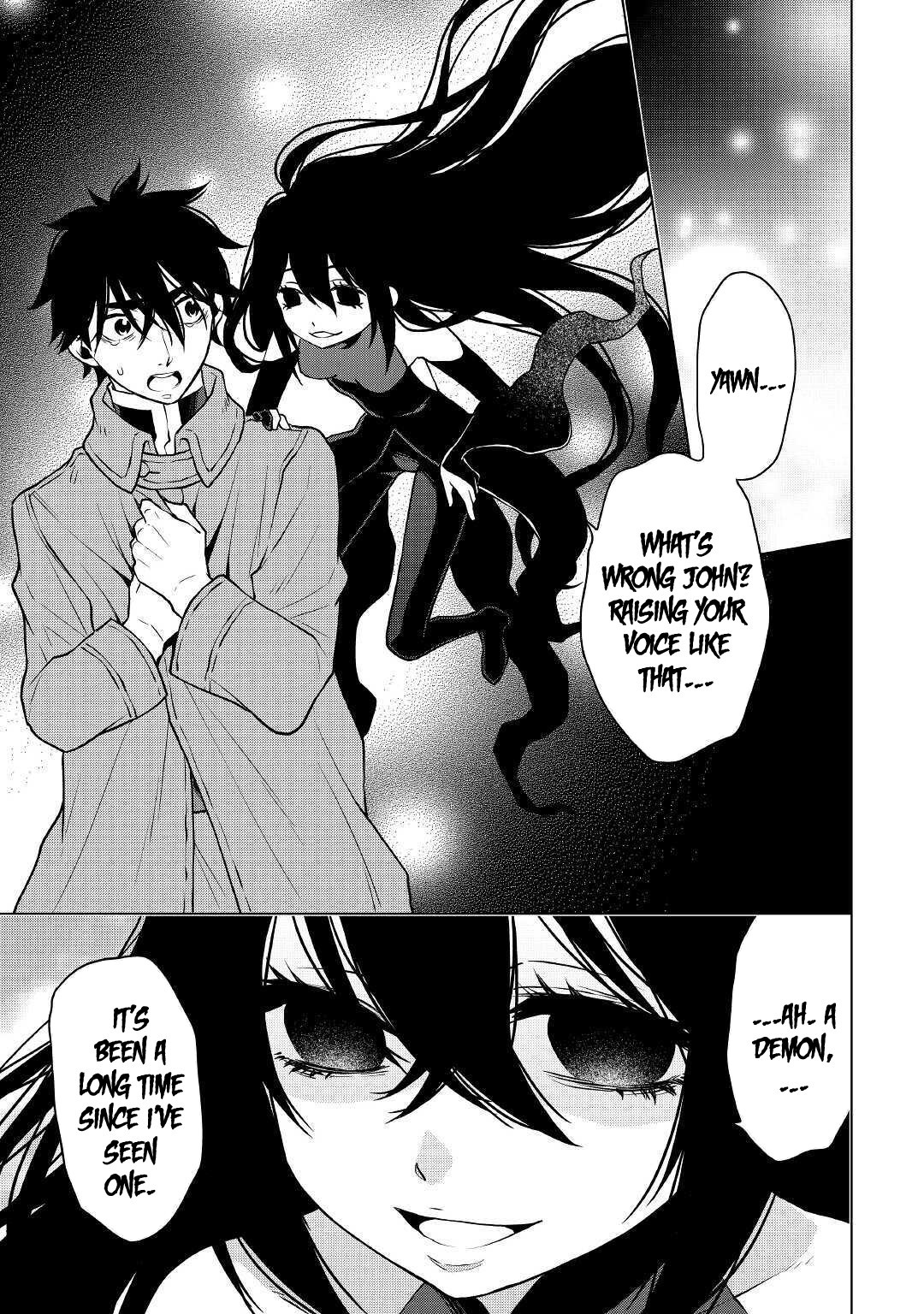 Hiraheishi wa Kako o Yumemiru Chapter 47 page 16 - Chapter 47: The Demon's Smile