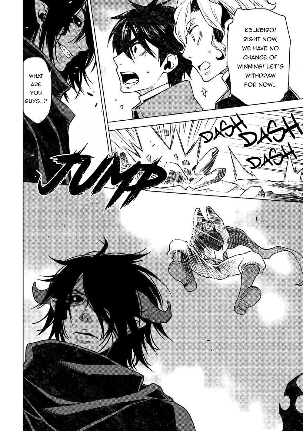 Hiraheishi wa Kako o Yumemiru Chapter 47 page 3 - Chapter 47: The Demon's Smile