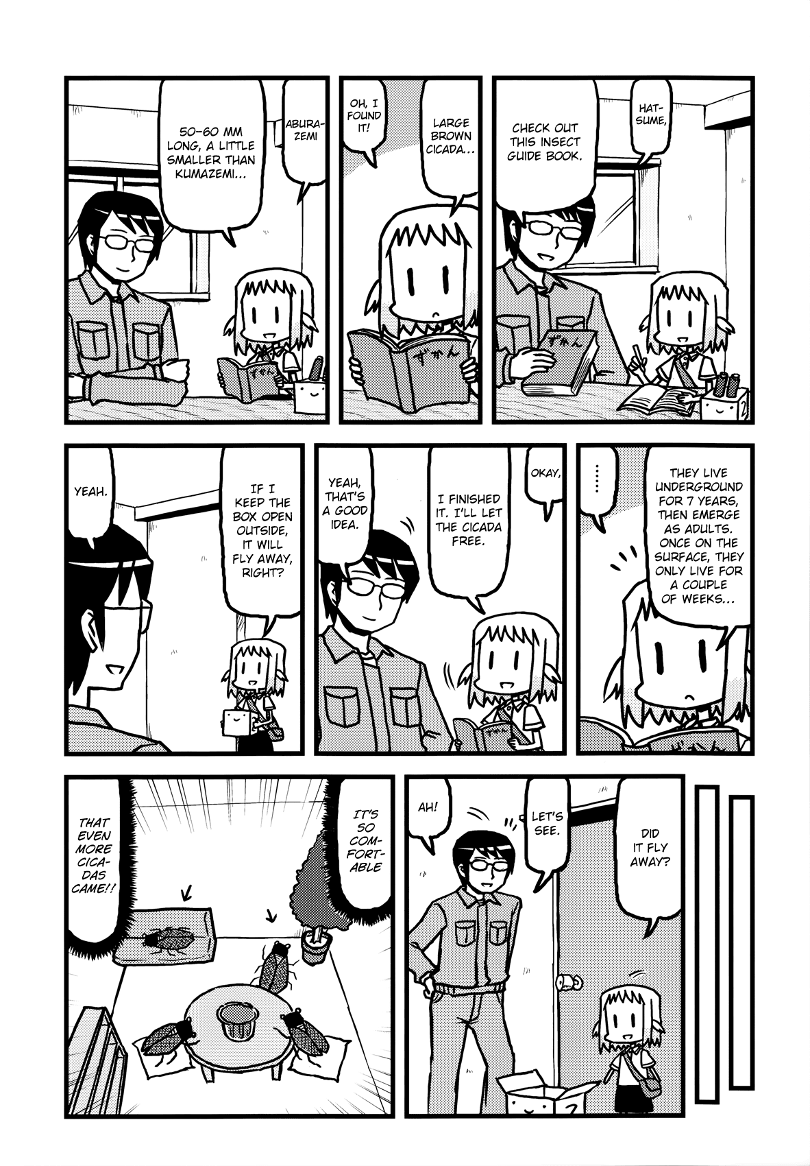 Hirameki Hatsume-chan Chapter 10 page 10 - Chapter 10: Hunting Cicadas