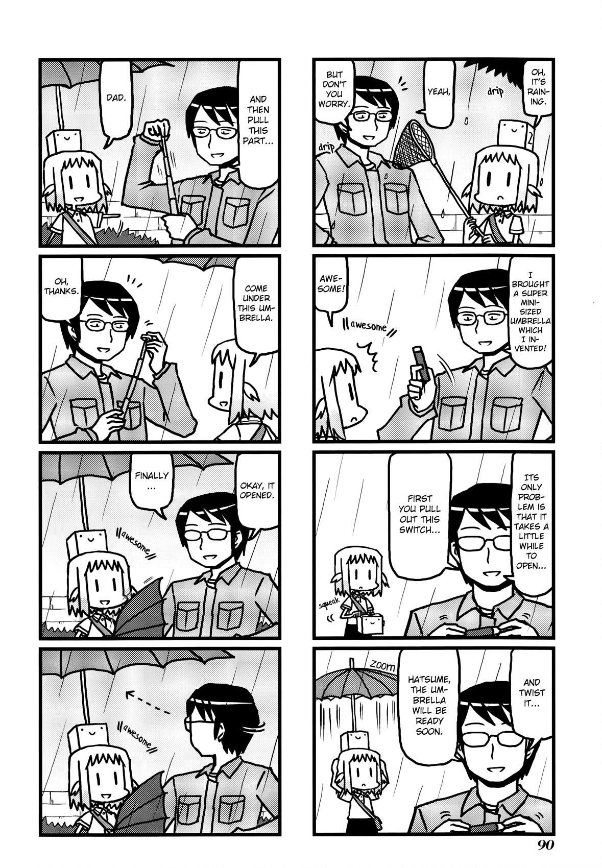 Hirameki Hatsume-chan Chapter 10 page 8 - Chapter 10: Hunting Cicadas