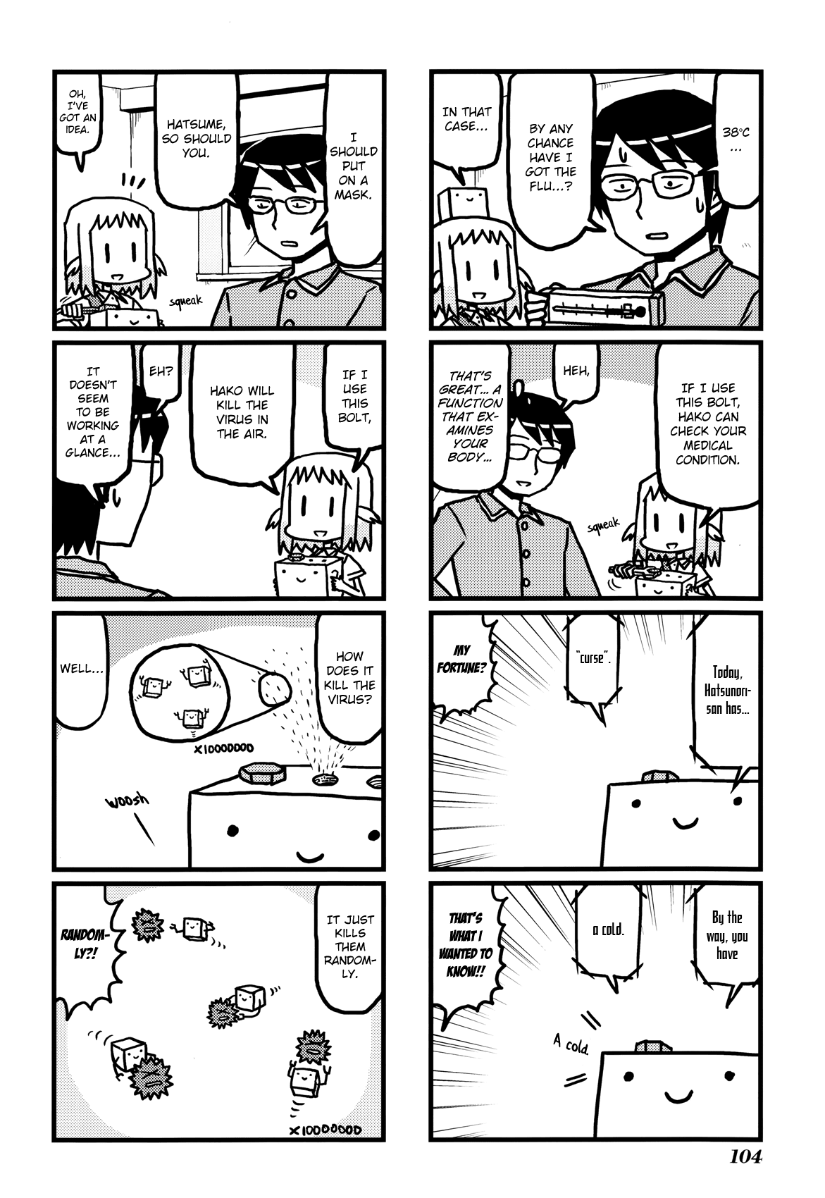 Hirameki Hatsume-chan Chapter 12 page 4 - Chapter 12: Cold