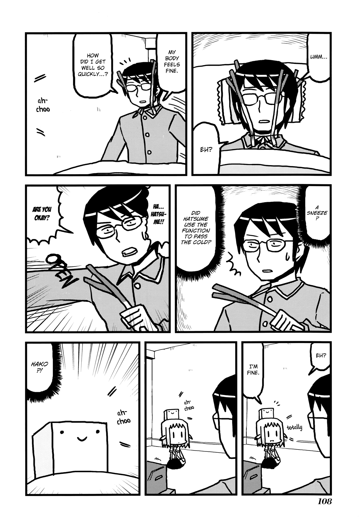 Hirameki Hatsume-chan Chapter 12 page 8 - Chapter 12: Cold