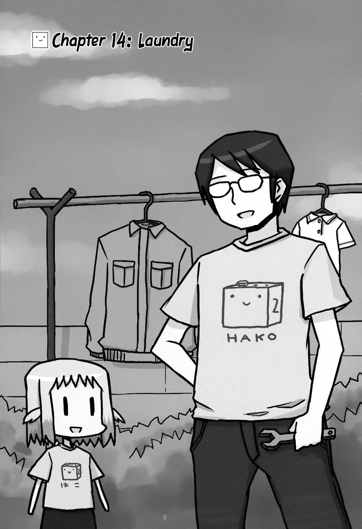 Hirameki Hatsume-chan Chapter 14 page 1 - Chapter 14: Laundry