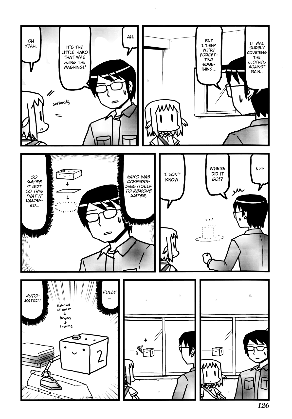 Hirameki Hatsume-chan Chapter 14 page 10 - Chapter 14: Laundry