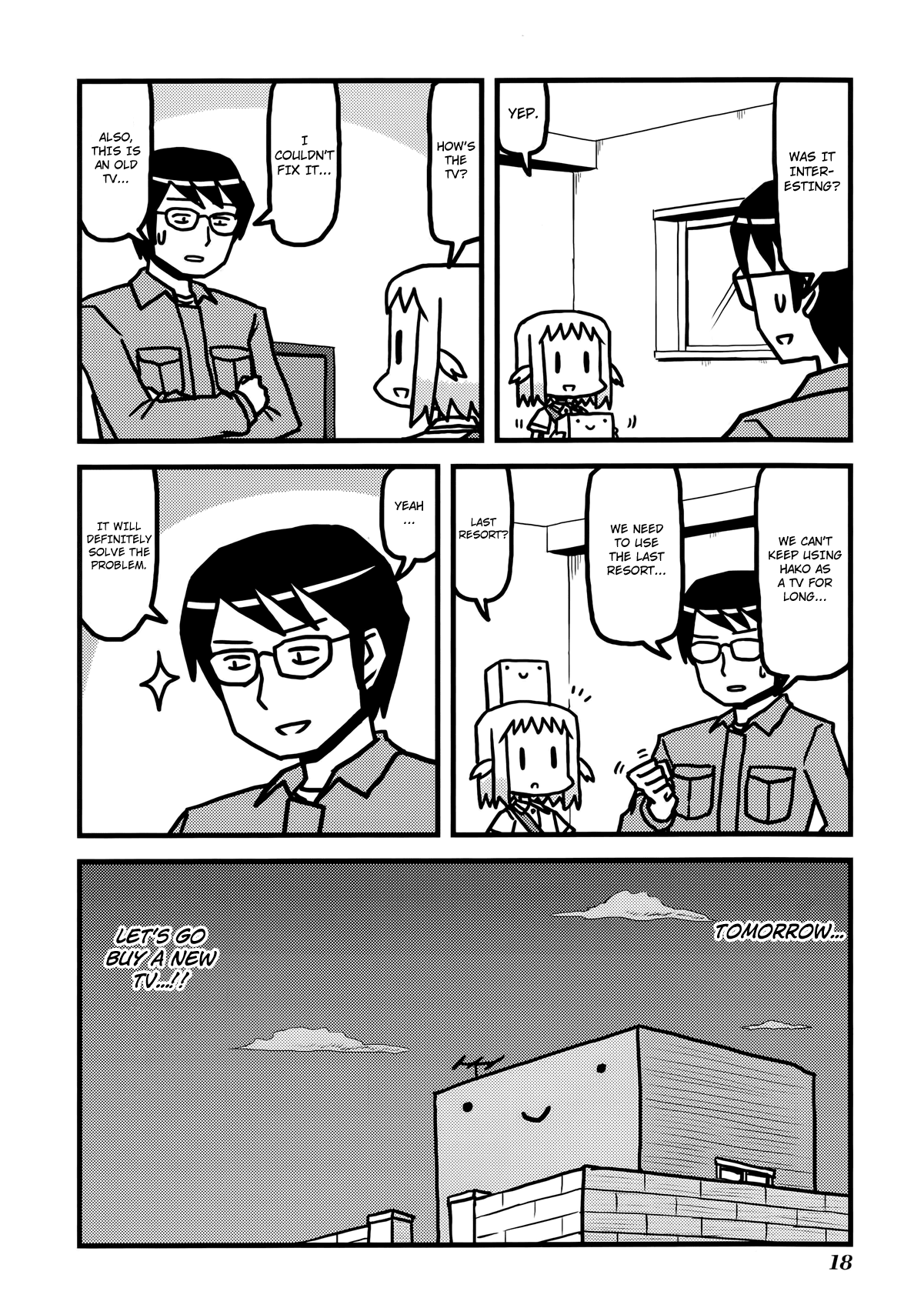 Hirameki Hatsume-chan Chapter 16 page 9 - Chapter 16: TV