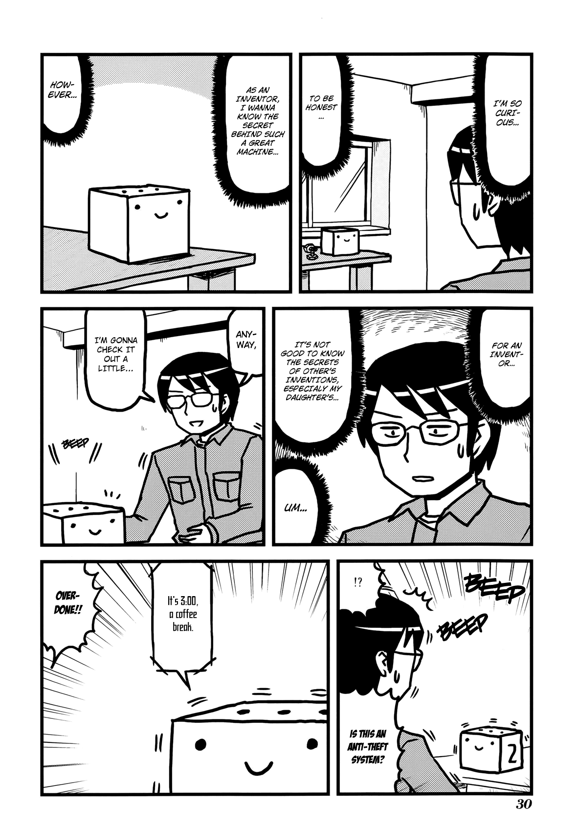 Hirameki Hatsume-chan Chapter 18 page 3 - Chapter 18: The Secret of Hako