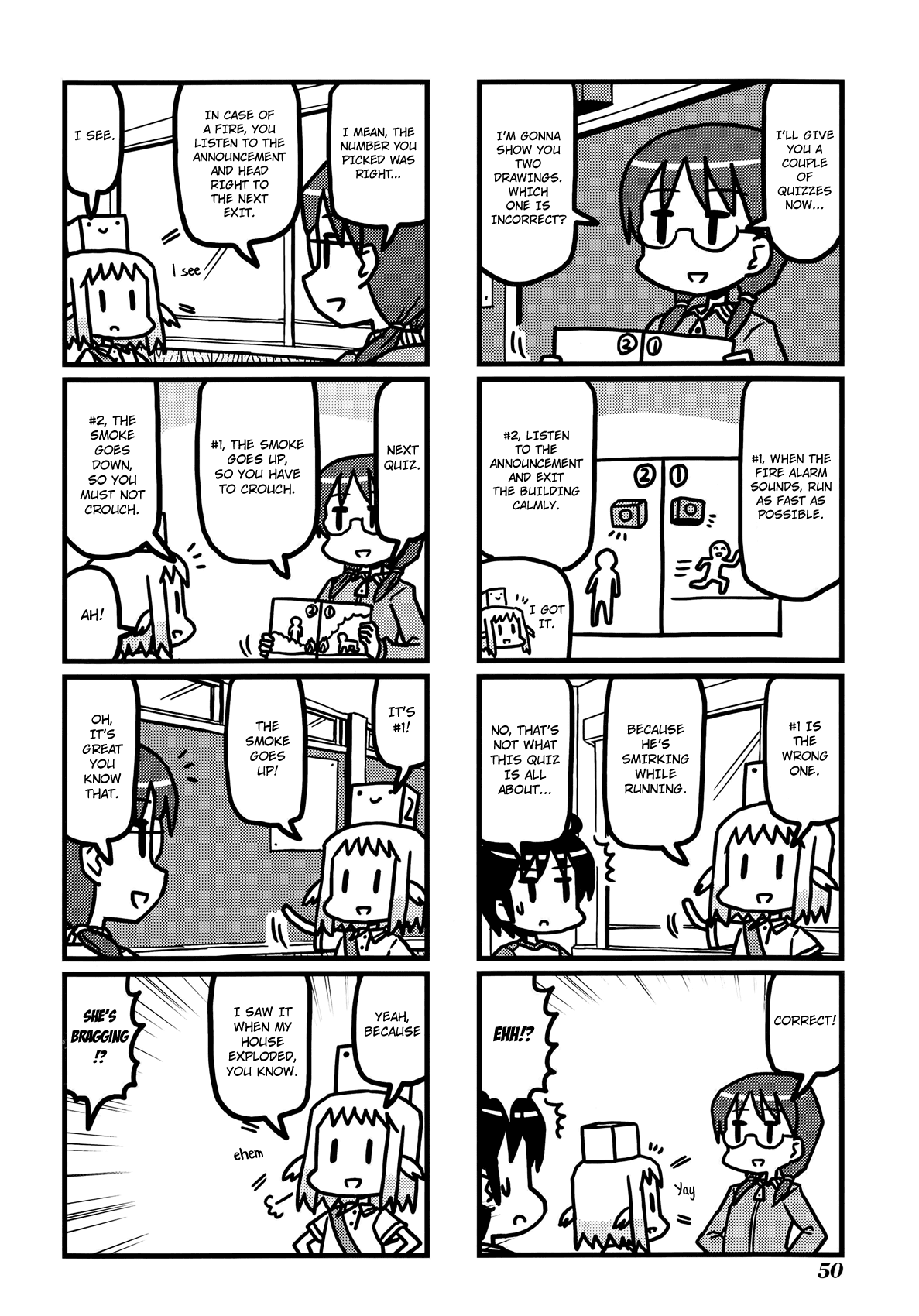 Hirameki Hatsume-chan Chapter 20 page 5 - Chapter 20: Fire Drill