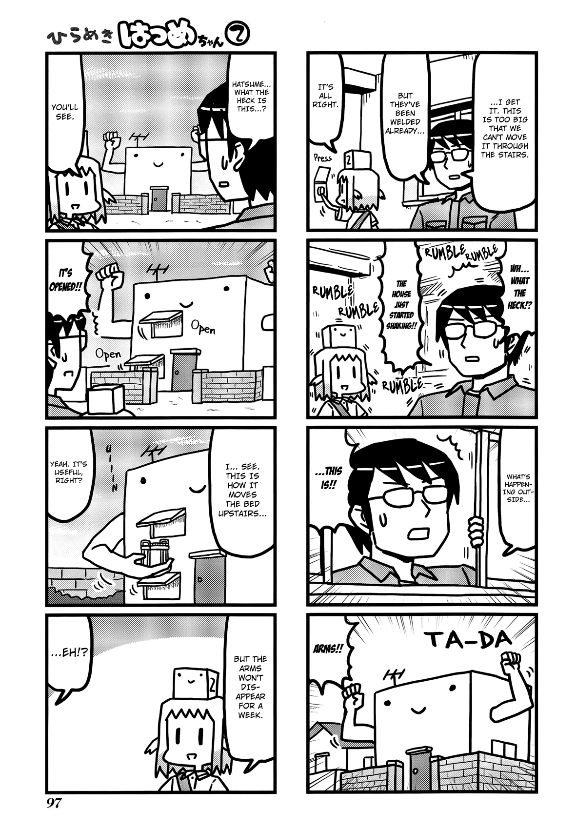 Hirameki Hatsume-chan Chapter 25 page 8 - Chapter 25: Room