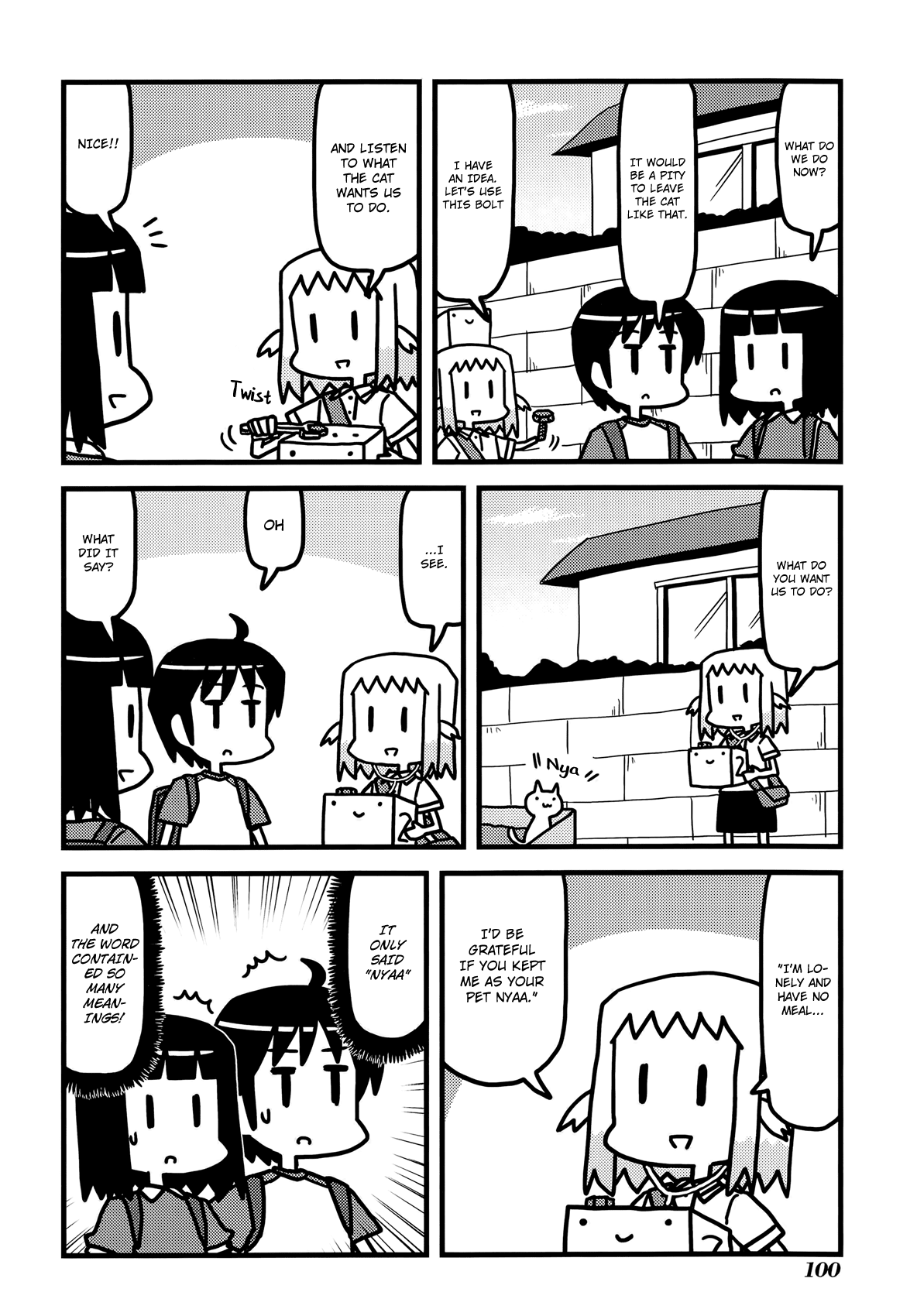 Hirameki Hatsume-chan Chapter 26 page 3 - Chapter 26: Cat